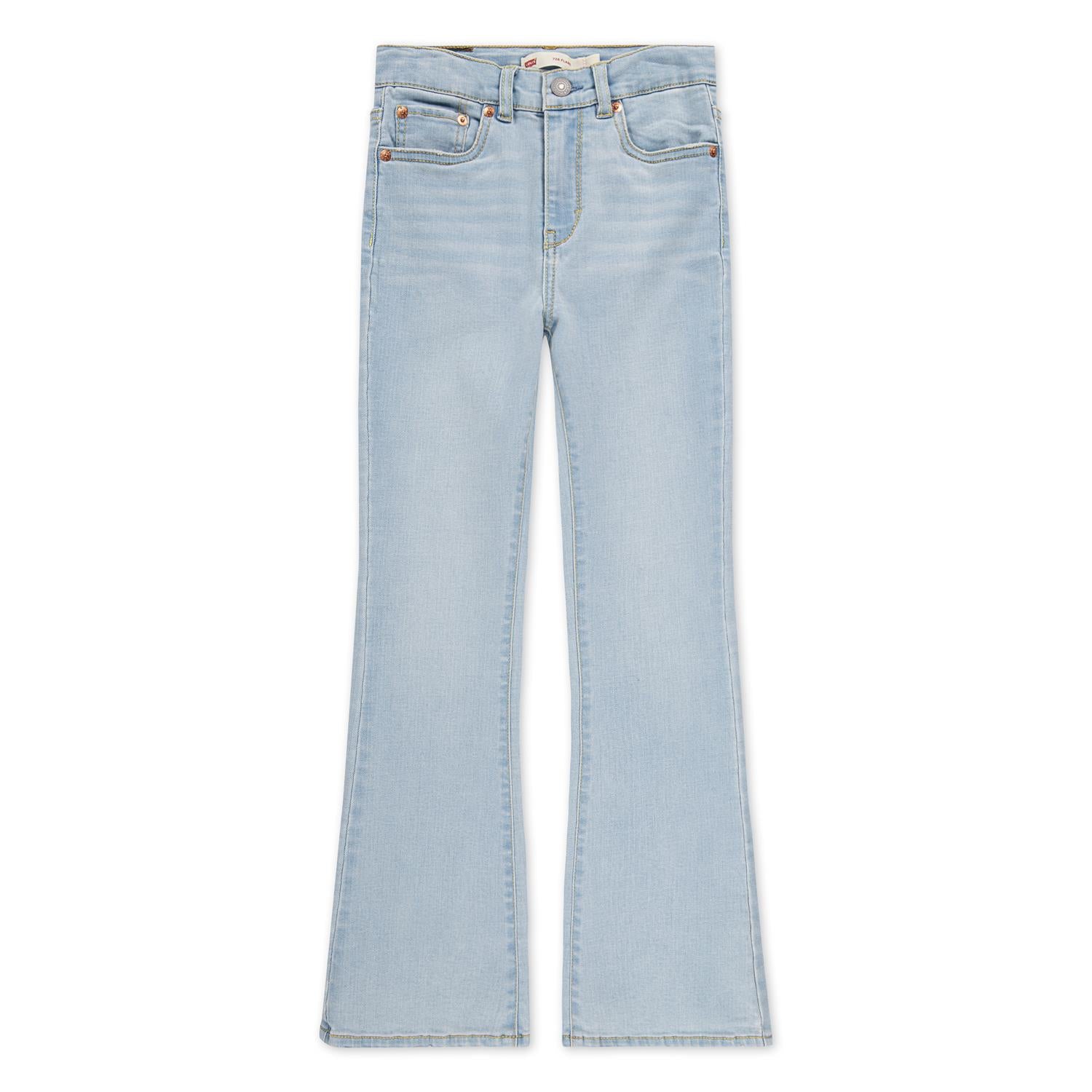 LEVIS 4-14ÅR 726 High Rise Flare Jeans Lys Dongeri - Farmor Ingvarda