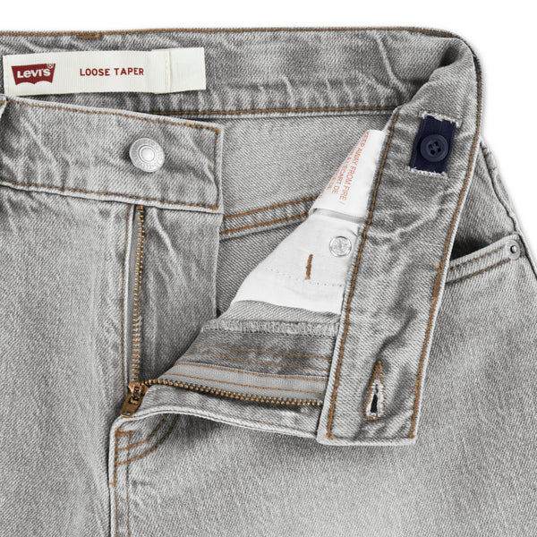 LEVIS 4-14ÅR 555 Relaxed Straight Jeans Lysegrå - Farmor Ingvarda
