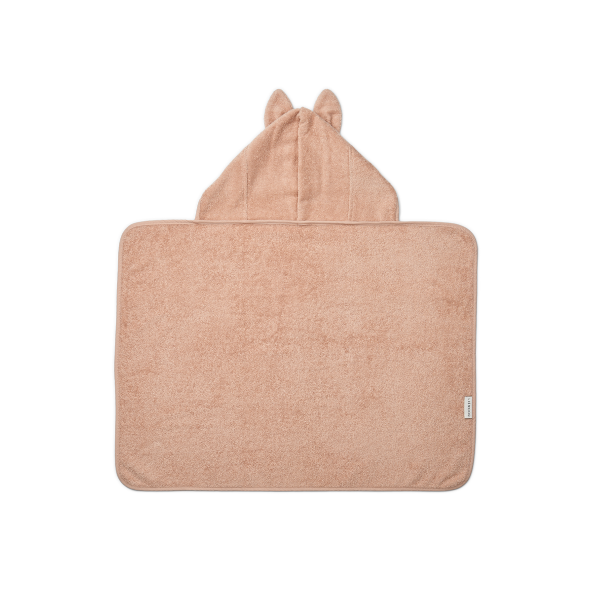 LIEWOOD Vilas Baby Towel,Rabbit Gammelrosa - Farmor Ingvarda