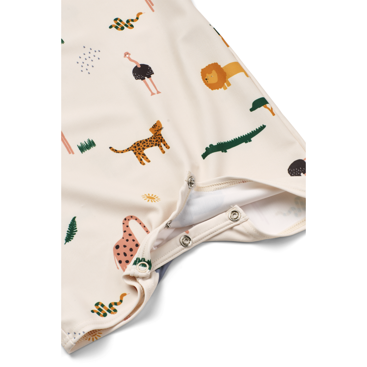 LIEWOOD Thor Baby Swim Jumpsuit,Safari - Farmor Ingvarda