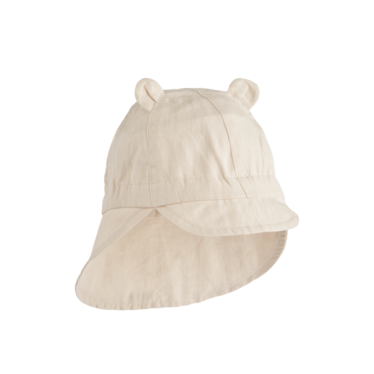 LIEWOOD Gorm Linen Sun Hat Sand - Farmor Ingvarda