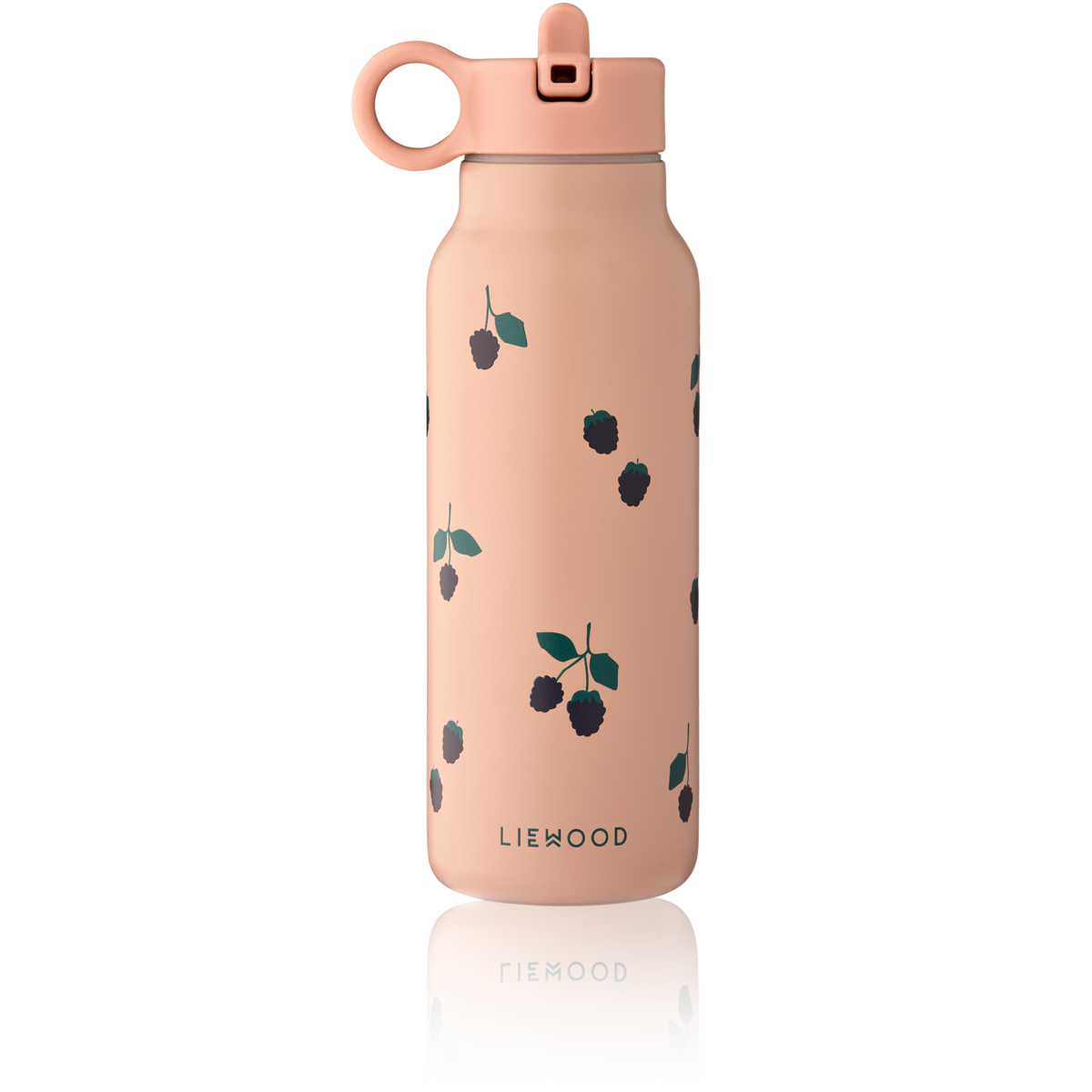 LIEWOOD Falk Water bottle 350ml,Berry Gammelrosa - Farmor Ingvarda