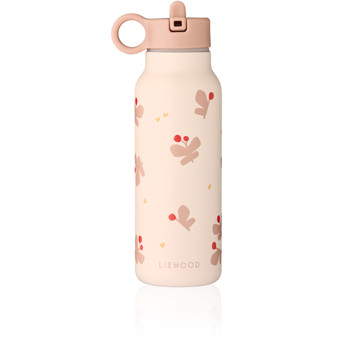 LIEWOOD Falk Water bottle 350ml,Butterfly - Farmor Ingvarda
