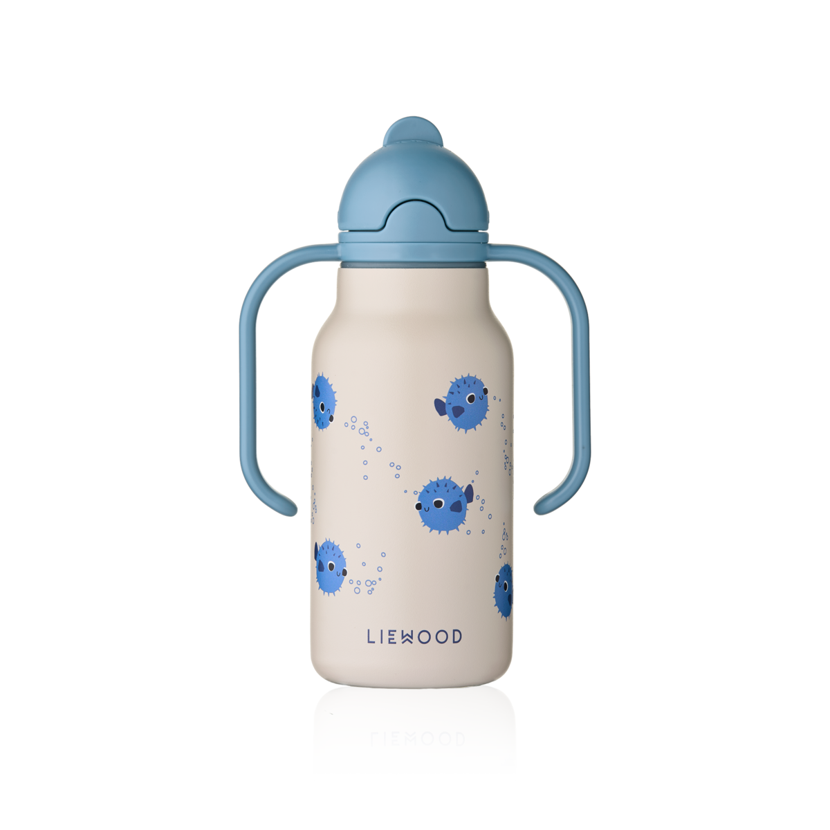 LIEWOOD Kimmie Bottle 250ml,Pufferfish - Farmor Ingvarda