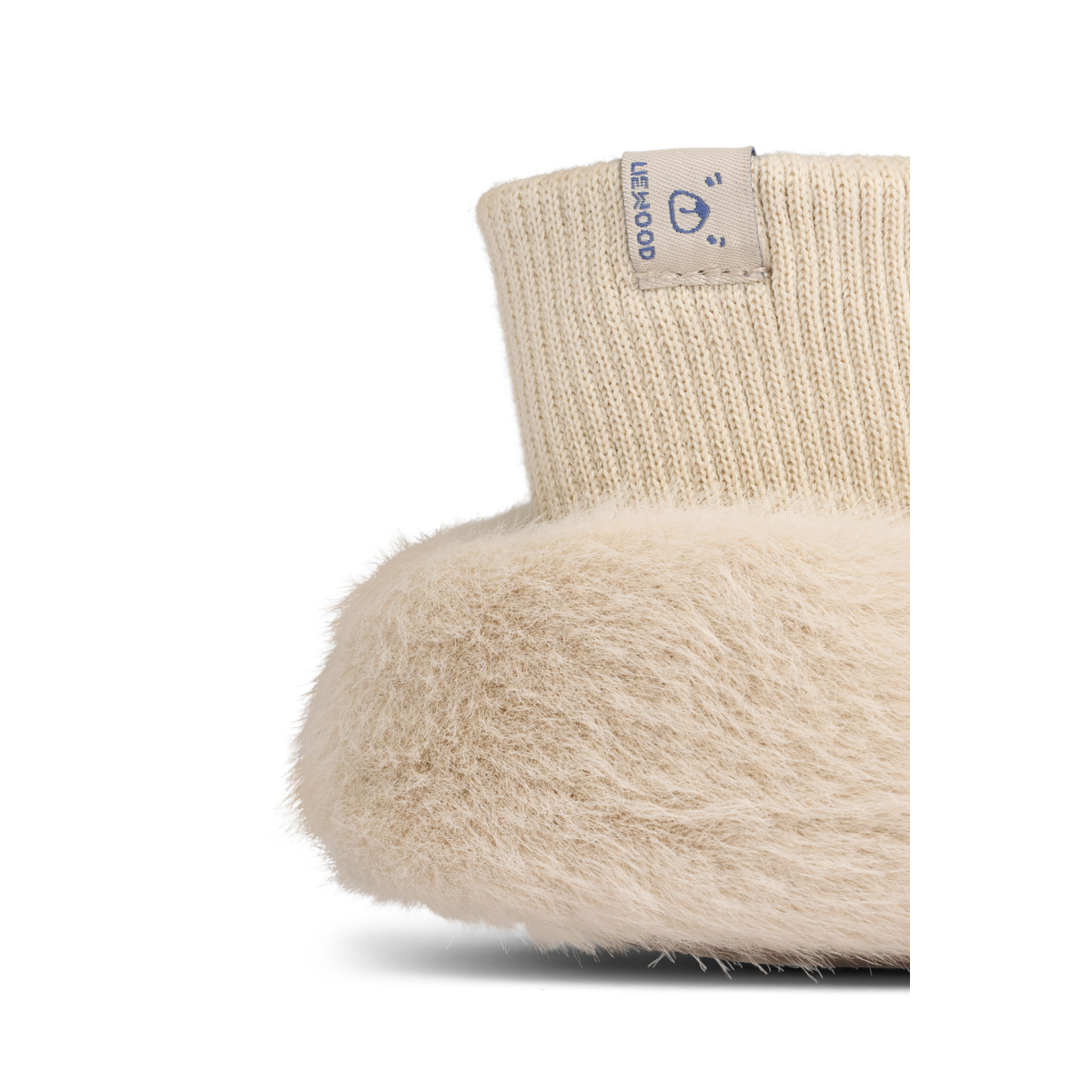 LIEWOOD Beth Bear Plush Slippers Sand - Farmor Ingvarda