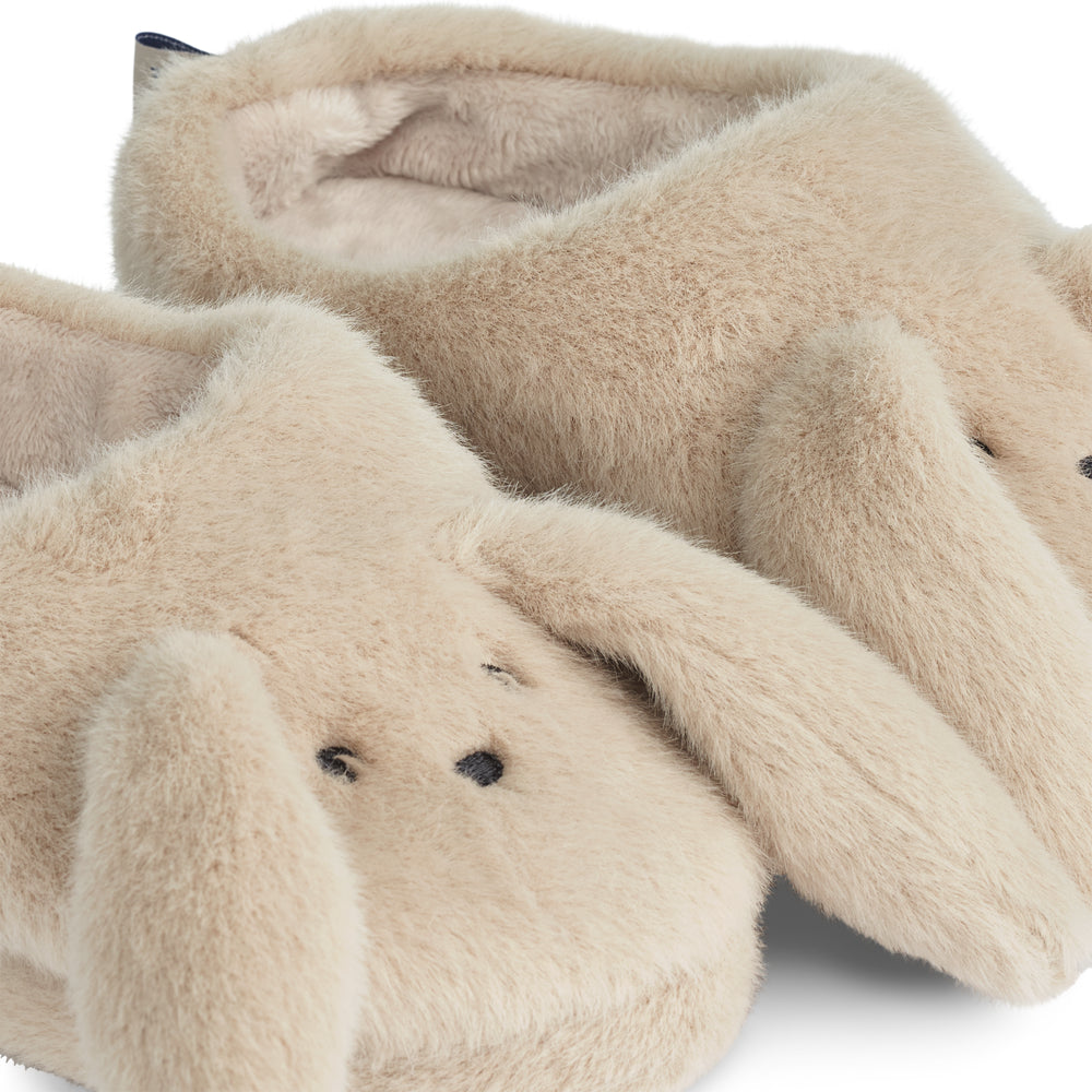 LIEWOOD Aviaja Bear Slippers Sand - Farmor Ingvarda