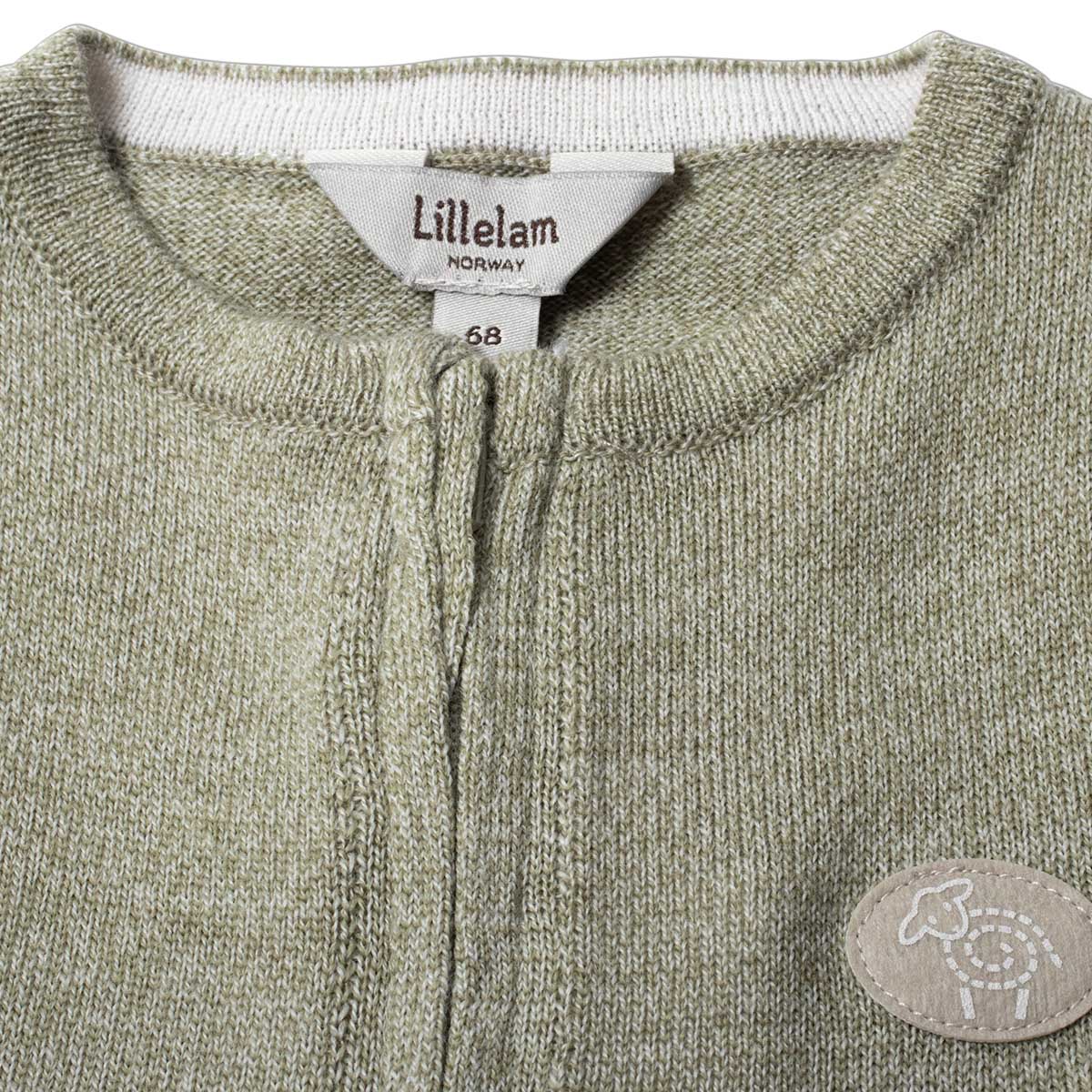 LILLELAM Sparkedress Tynn Classic Lys Mose - Farmor Ingvarda