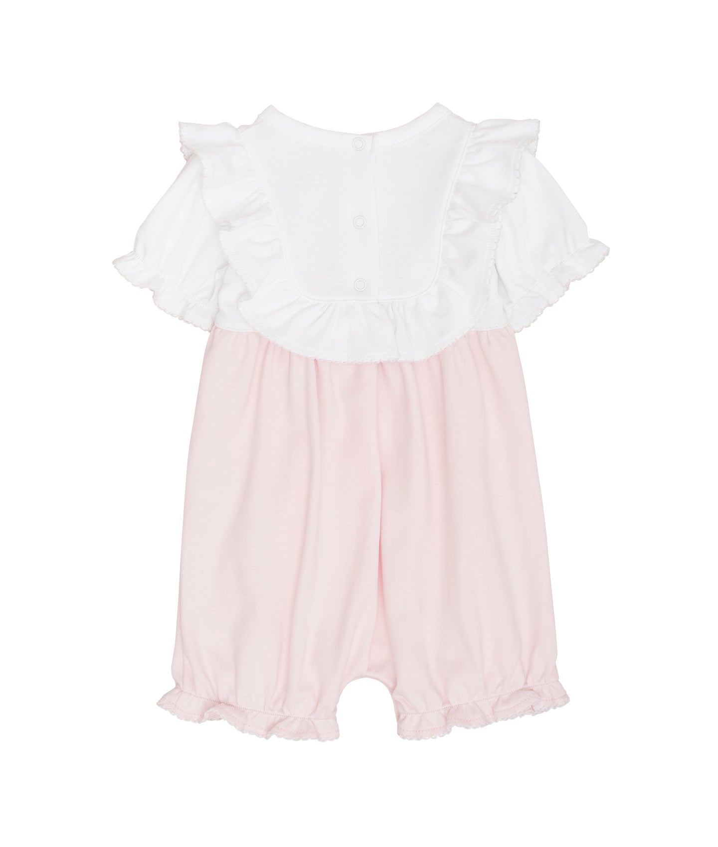 LIVLY Edith Jumpsuit Rosa/Hvit - Farmor Ingvarda