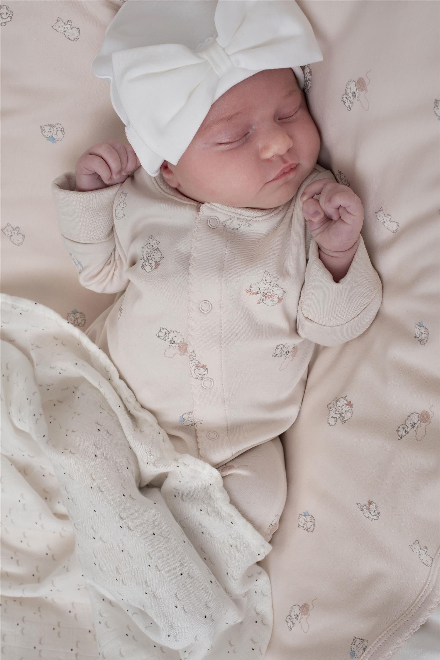LIVLY Kittens Overall Lys Rosa - Farmor Ingvarda