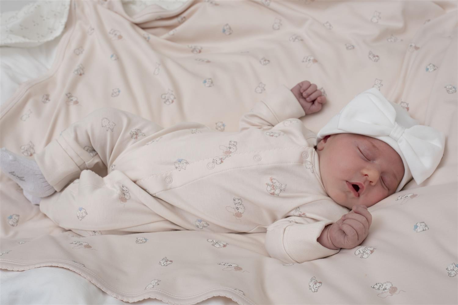 LIVLY Kittens Overall Lys Rosa - Farmor Ingvarda