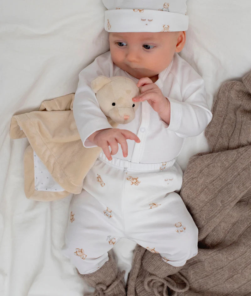LIVLY Teddy Tay Pants Hvit - Farmor Ingvarda