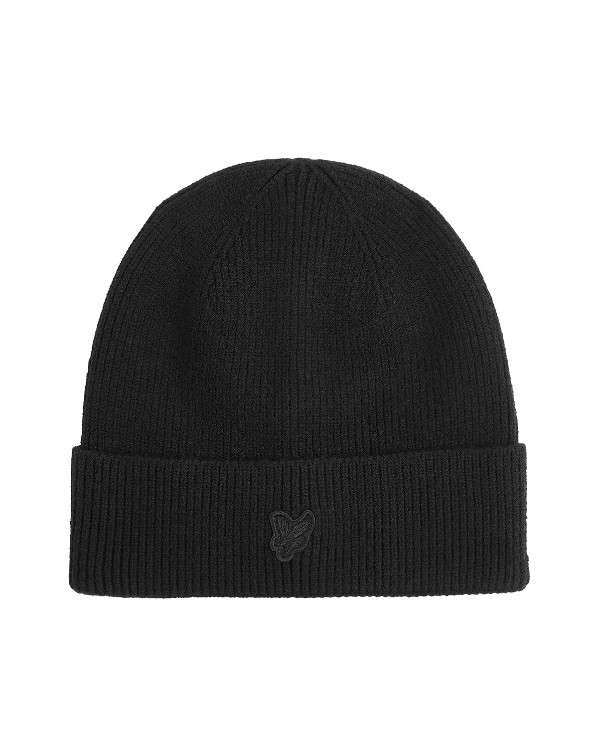 LYLE & SCOTT Tonal Beanie,Jet Black Svart - Farmor Ingvarda
