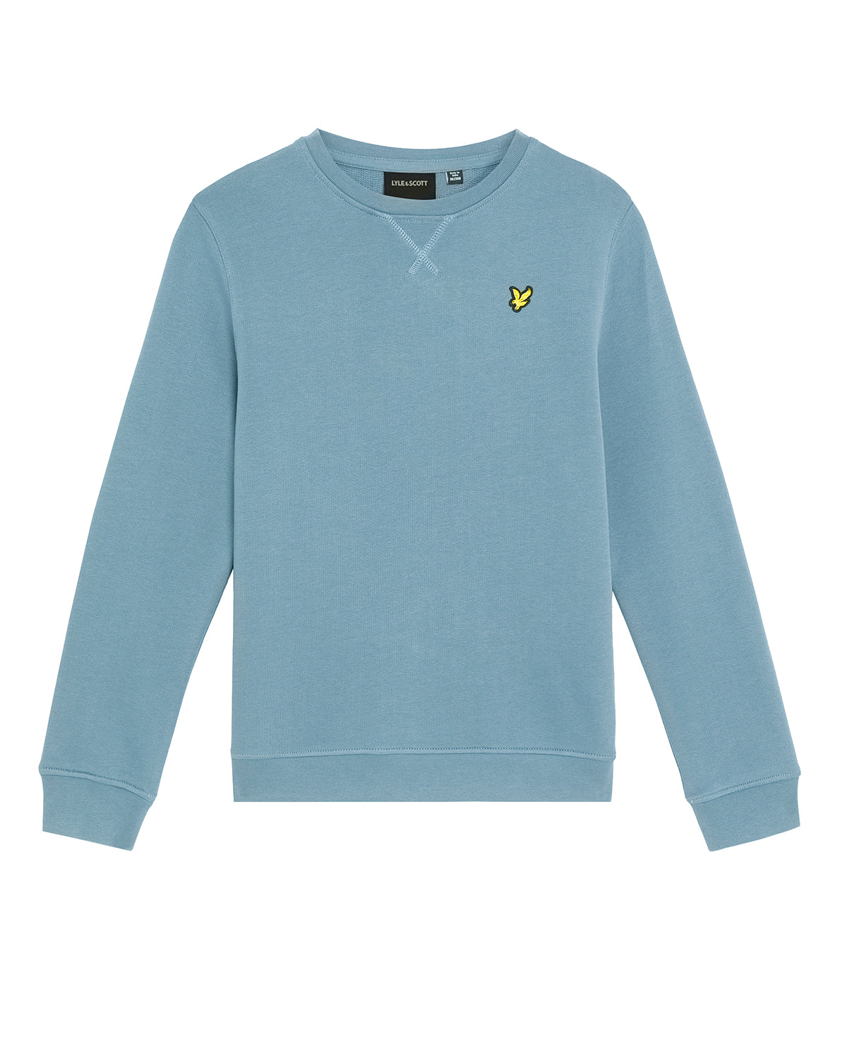 LYLE & SCOTT Crew Neck Sweatshirt Mellomblå - Farmor Ingvarda