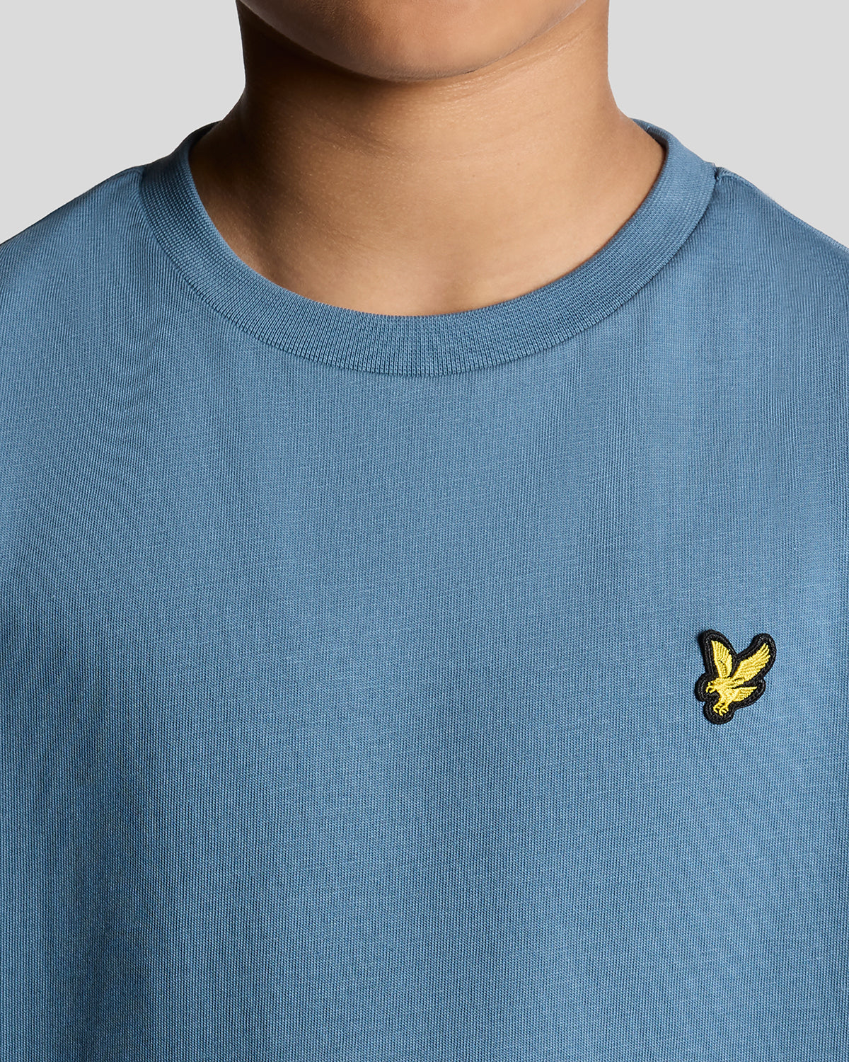 LYLE & SCOTT T-Skjorte Mellomblå - Farmor Ingvarda