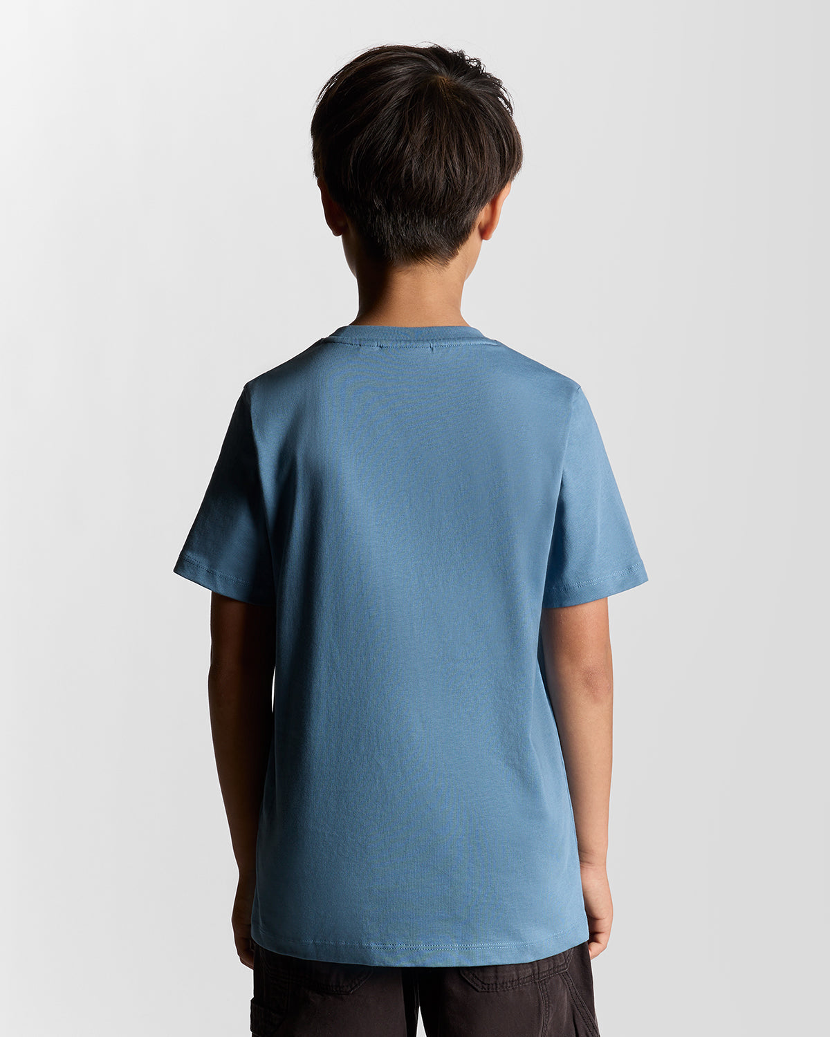 LYLE & SCOTT T-Skjorte Mellomblå - Farmor Ingvarda