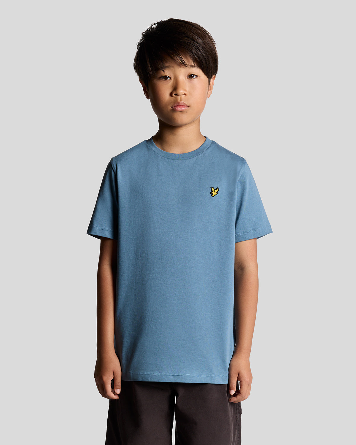 LYLE & SCOTT T-Skjorte Mellomblå - Farmor Ingvarda