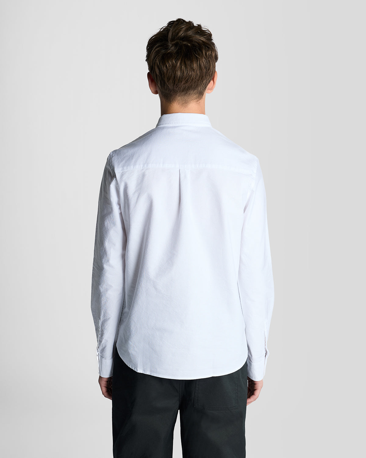 LYLE & SCOTT Oxford skjorte Hvit - Farmor Ingvarda