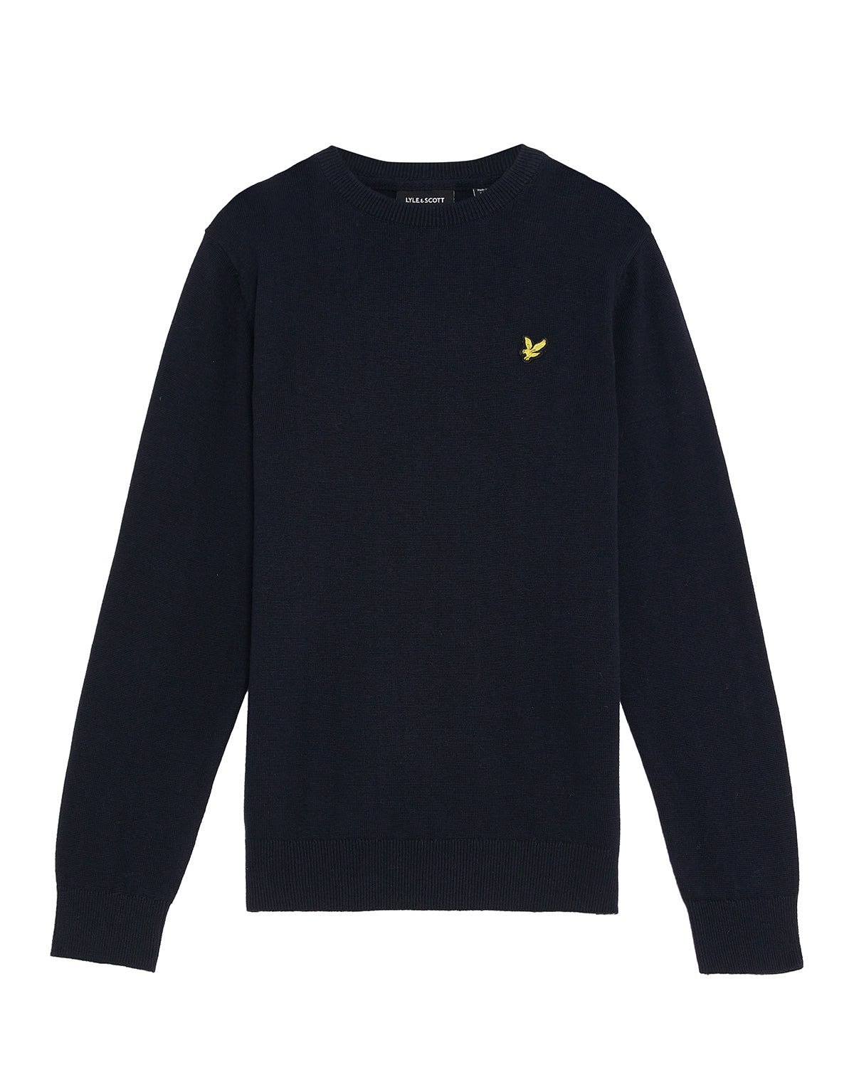 LYLE & SCOTT Strikket genser Mørkeblå - Farmor Ingvarda