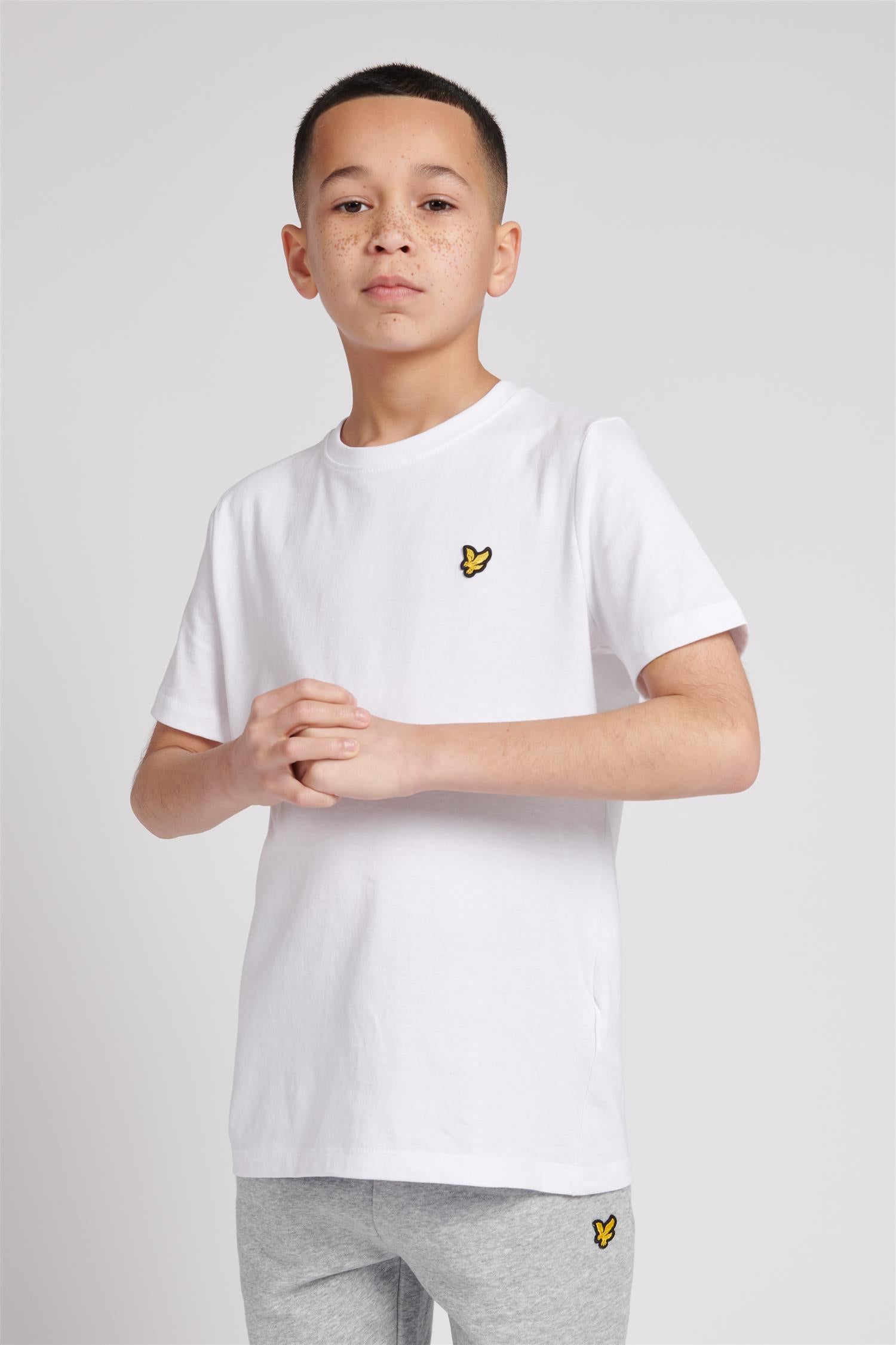 LYLE & SCOTT T-Skjorte Hvit - Farmor Ingvarda