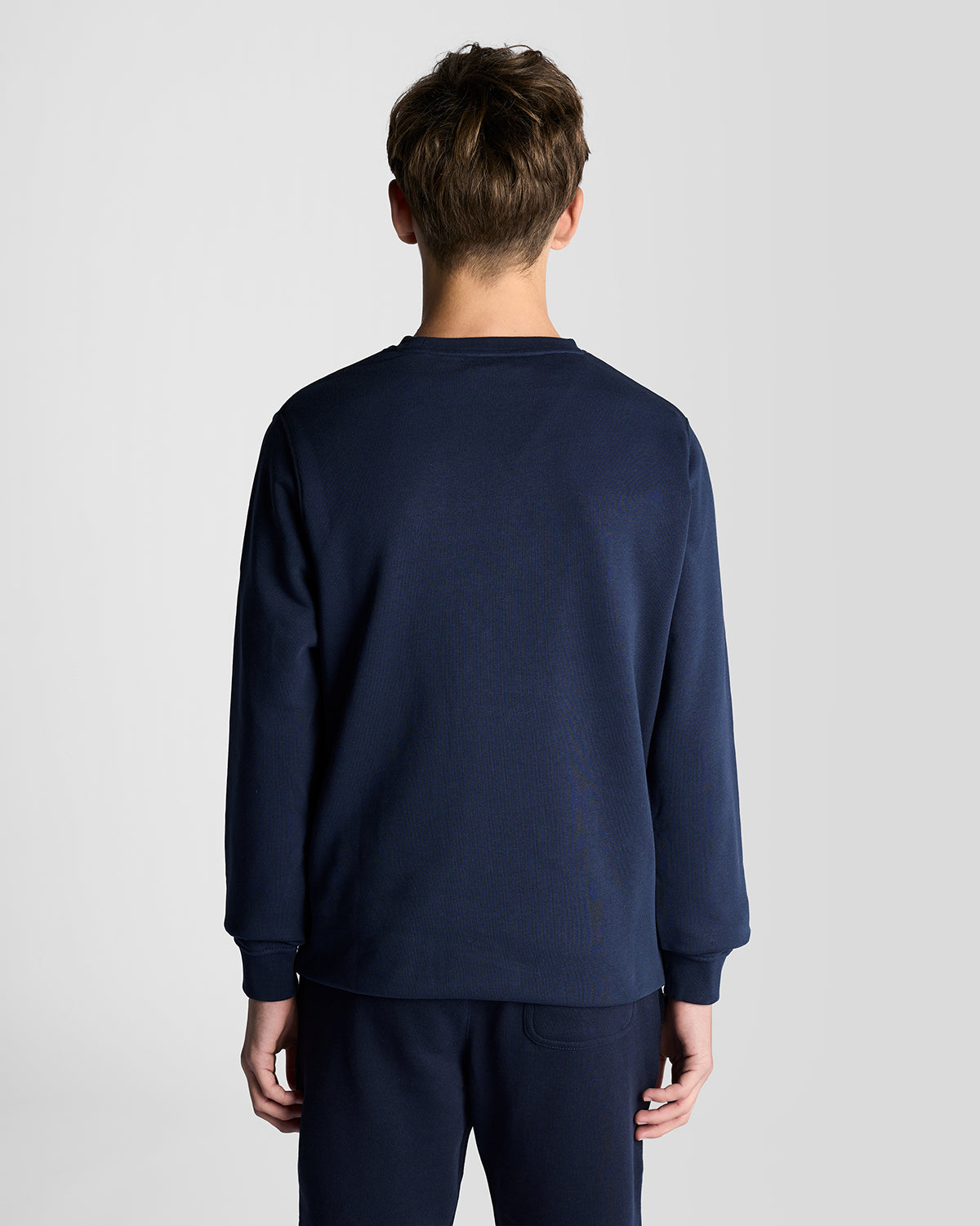 LYLE & SCOTT Crew Neck Sweatshirt Mørkeblå - Farmor Ingvarda