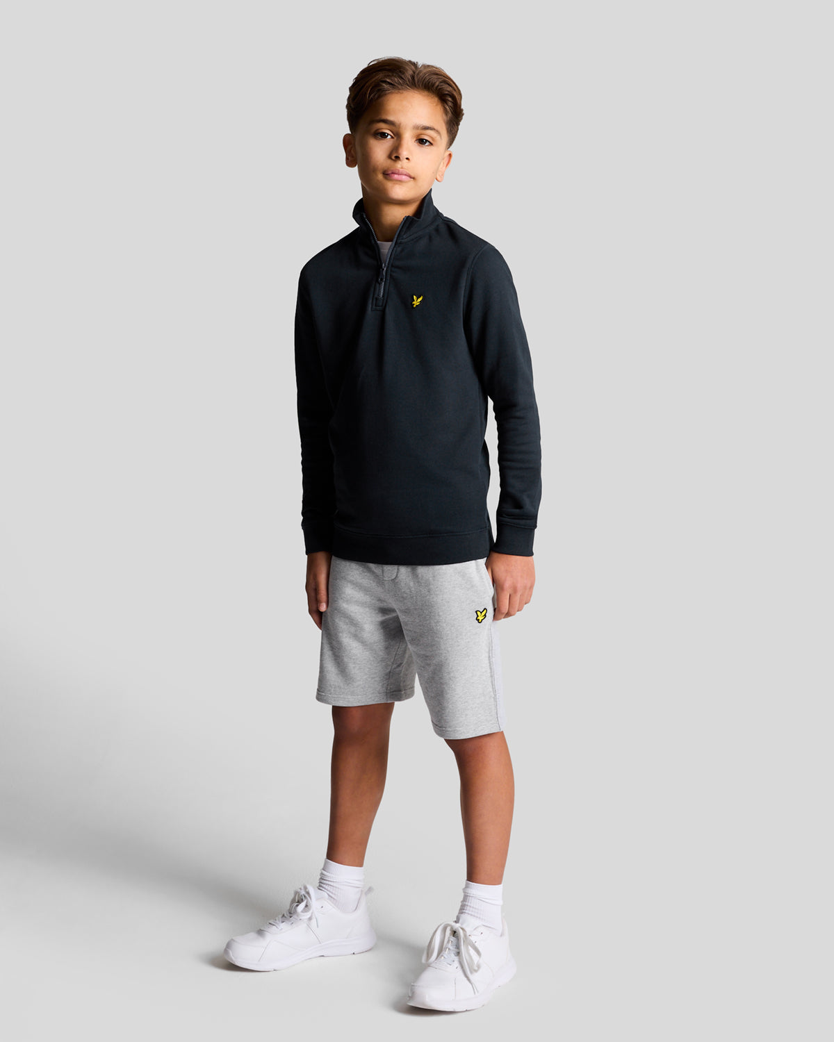 LYLE & SCOTT Sweat Shorts Lysegrå - Farmor Ingvarda