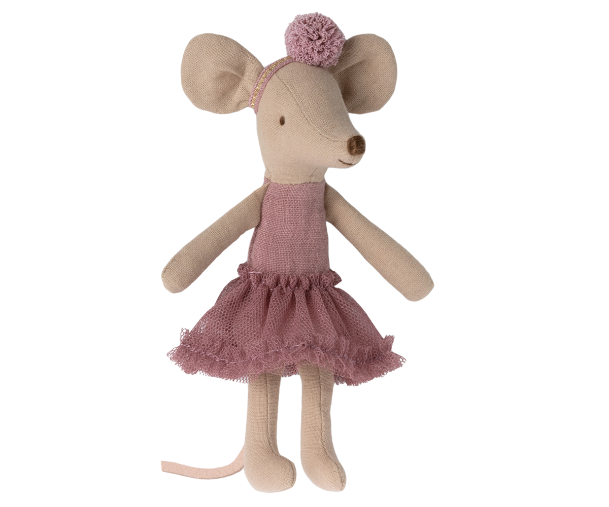 MAILEG Ballerina mouse,Big sister Plomme - Farmor Ingvarda