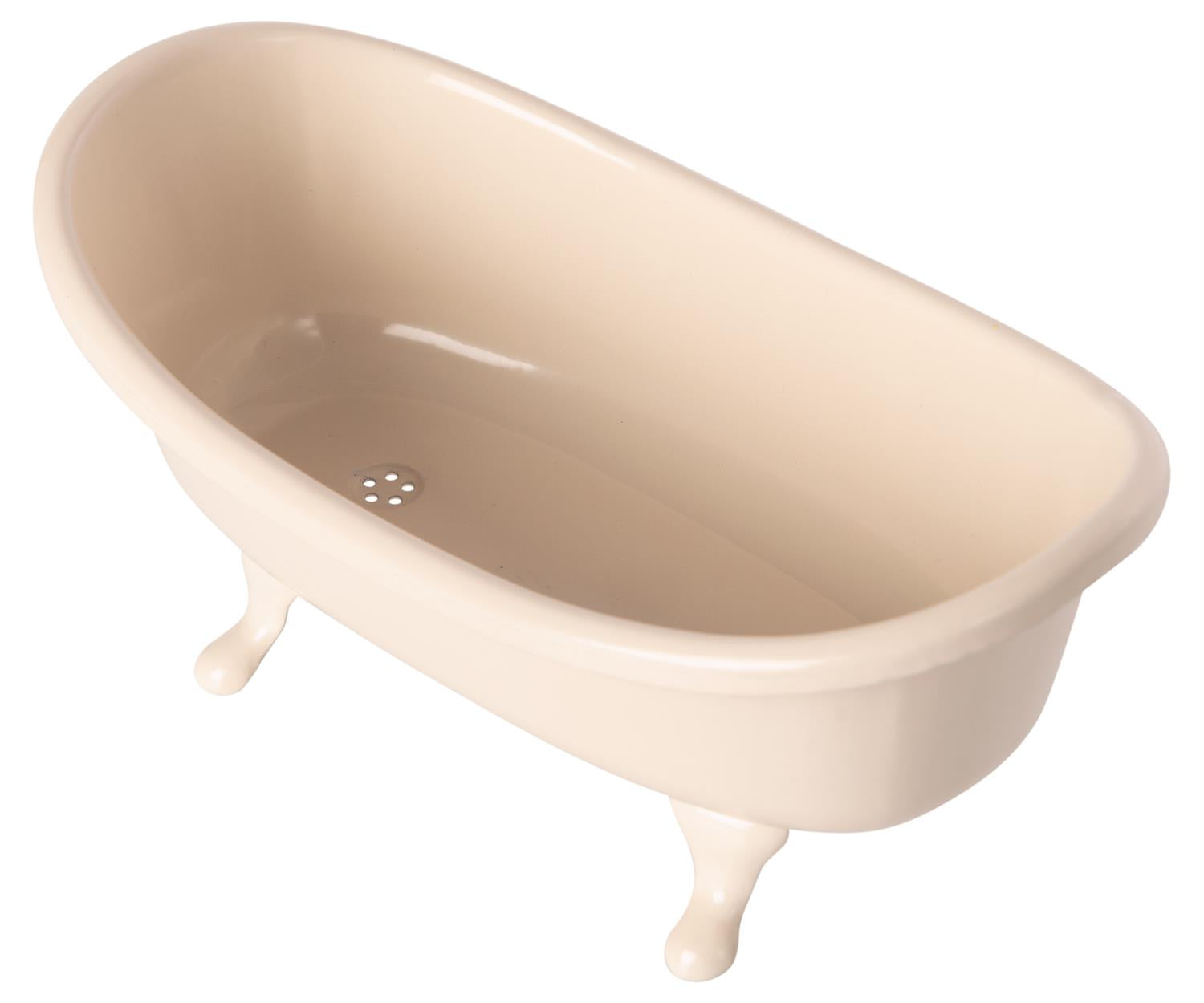 MAILEG Miniature Bathtub Krem - Farmor Ingvarda