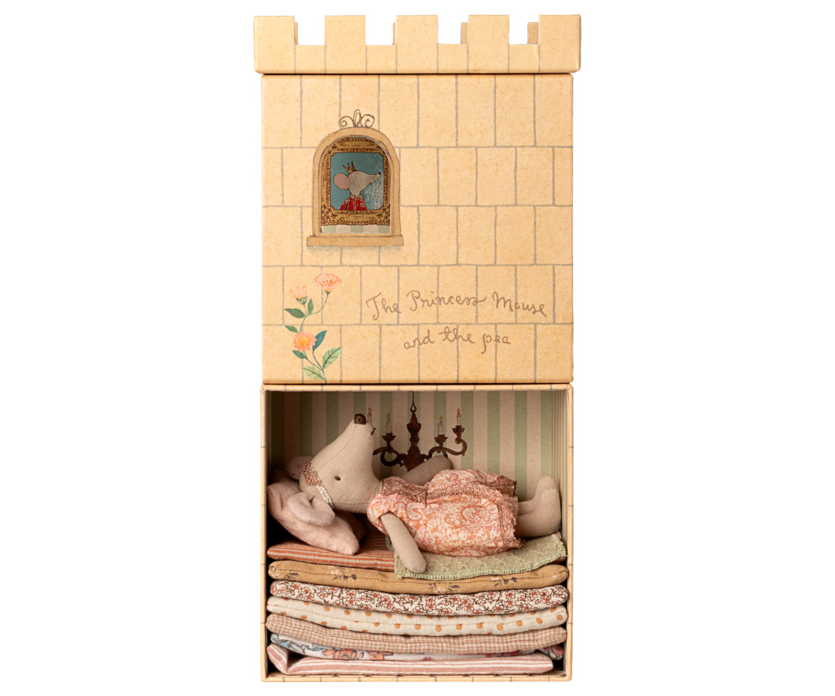 MAILEG Princess and the pea,Big sister mouse - Farmor Ingvarda