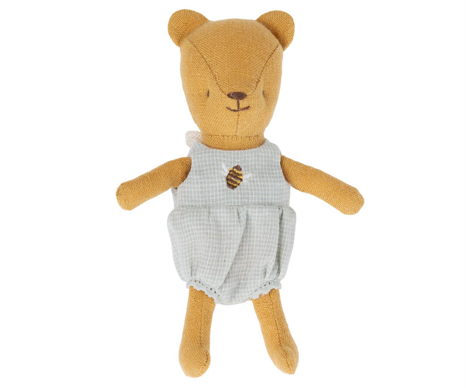 MAILEG Teddy Baby Lysebrun - Farmor Ingvarda