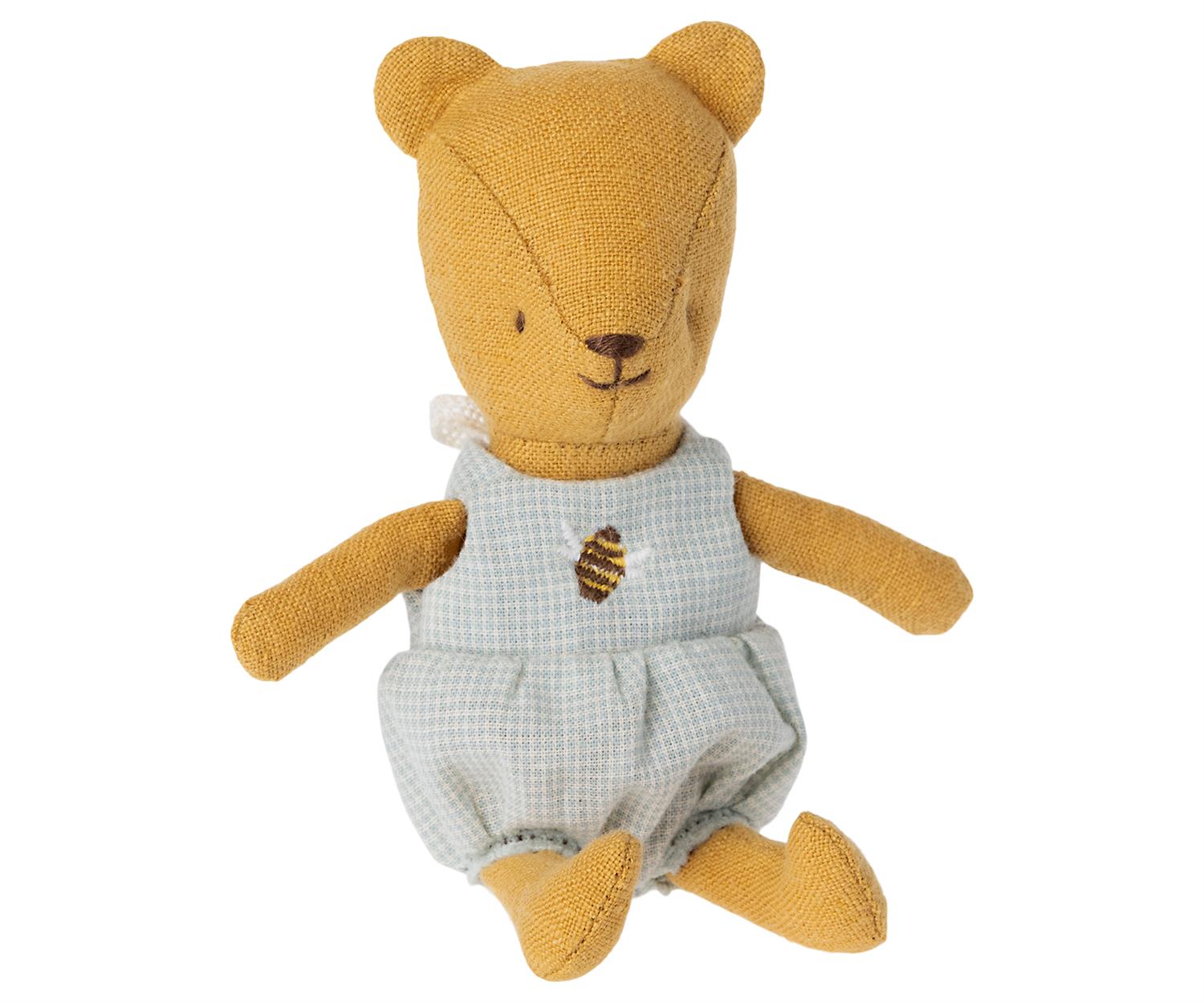 MAILEG Teddy Baby Lysebrun - Farmor Ingvarda