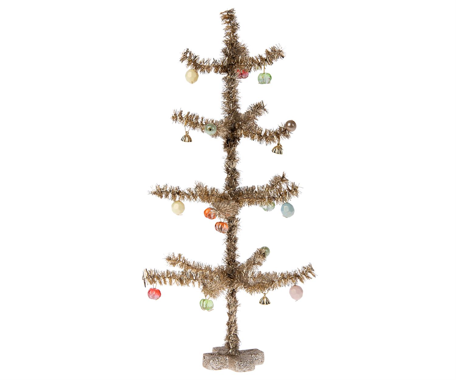 MAILEG Christmas Tree,Gold - Farmor Ingvarda