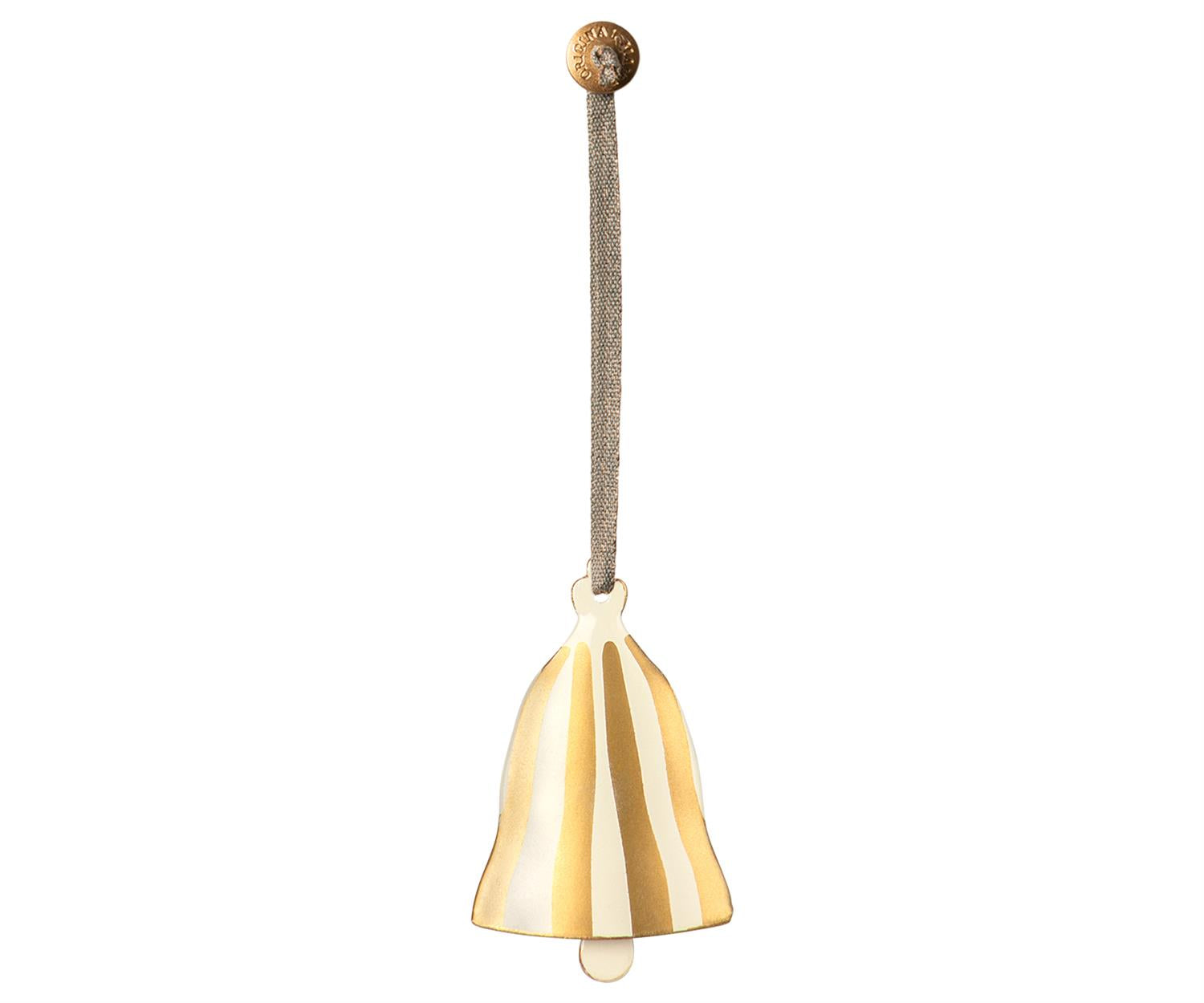 MAILEG Ornament Bell, Metal Gull - Farmor Ingvarda