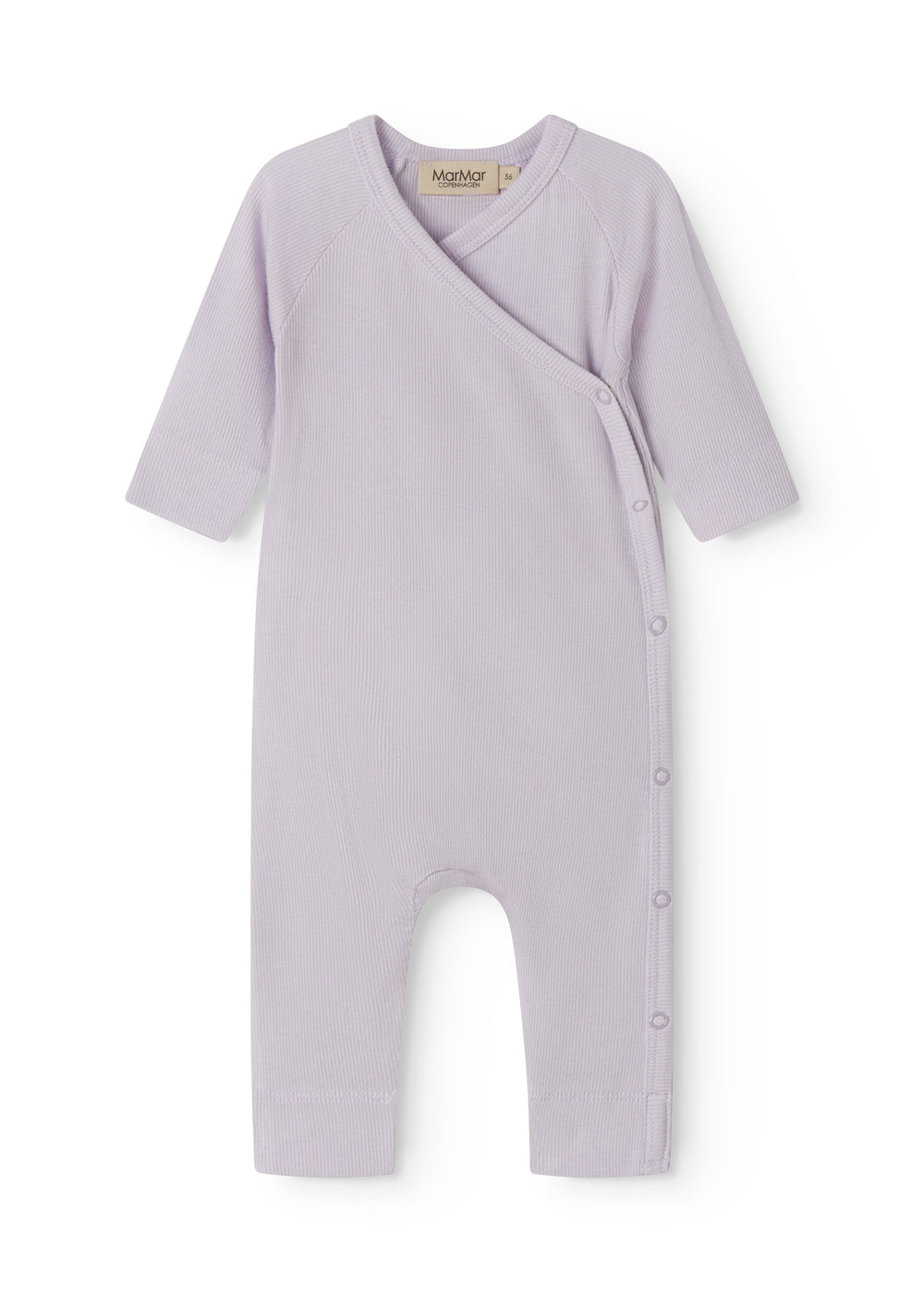 MARMAR COPENHAGEN 0-3ÅR Rulo heldress u/fot Micromodal,Newborn Violet - Farmor Ingvarda