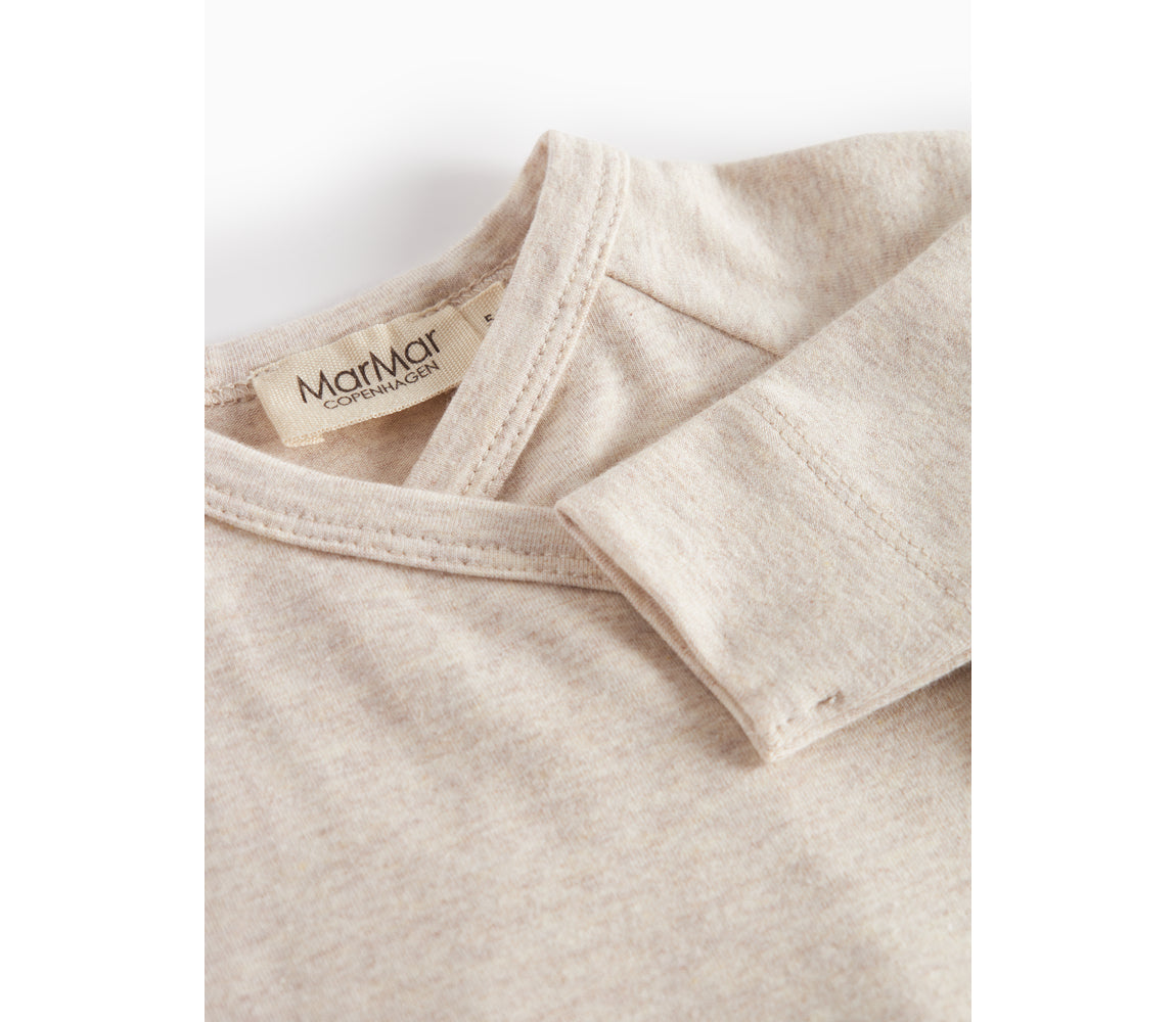 MARMAR COPENHAGEN Rubetta heldress,Newborn Beige Melert - Farmor Ingvarda