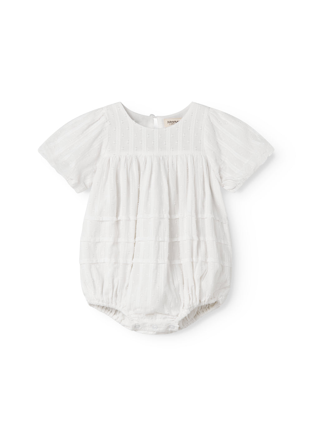 MARMAR COPENHAGEN 0-3ÅR Ritona Blusebody,Baby Offwhite - Farmor Ingvarda
