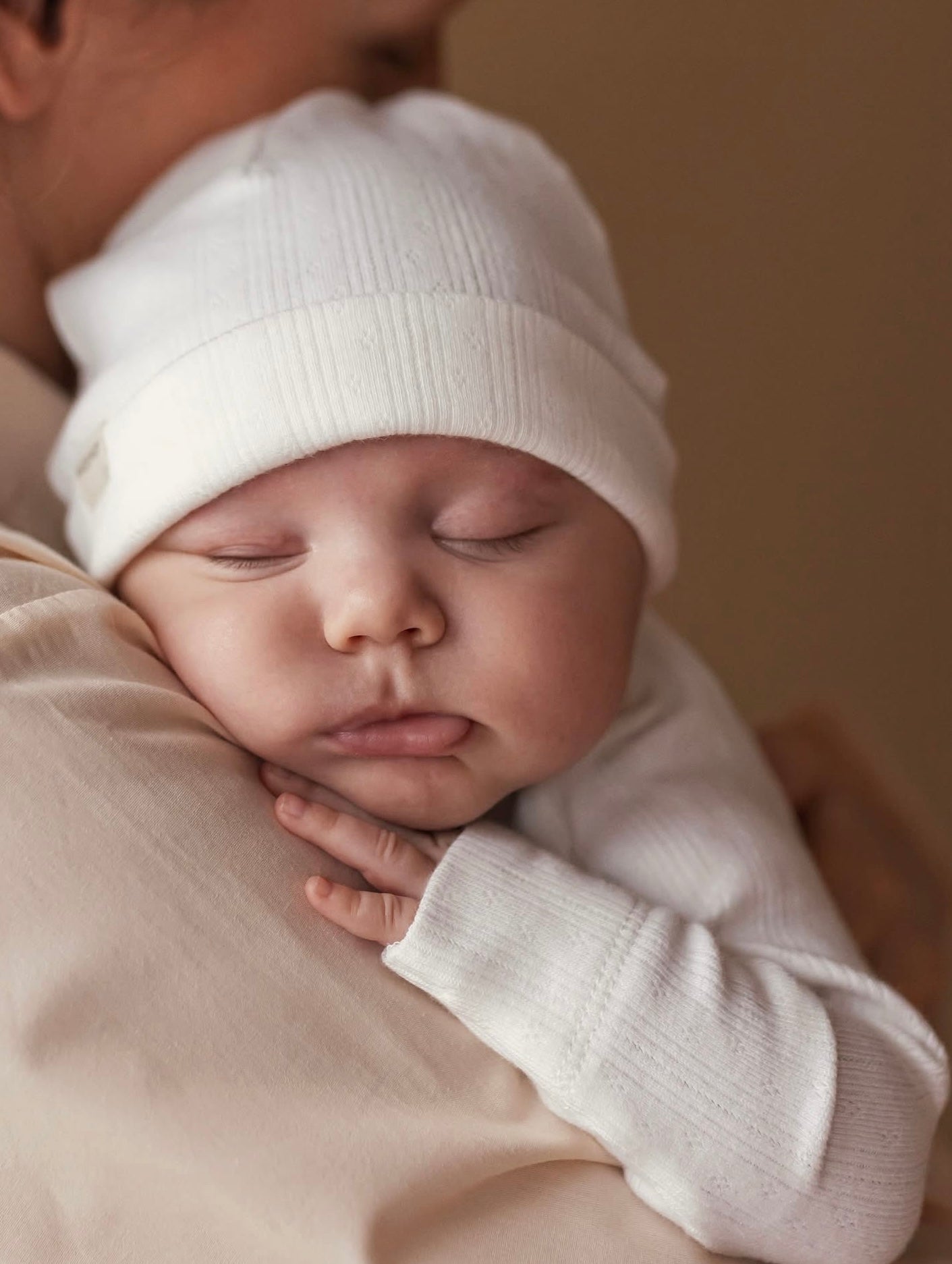 MARMAR COPENHAGEN 0-3ÅR Aiko Pointelle babylue,Newborn Hvit - Farmor Ingvarda