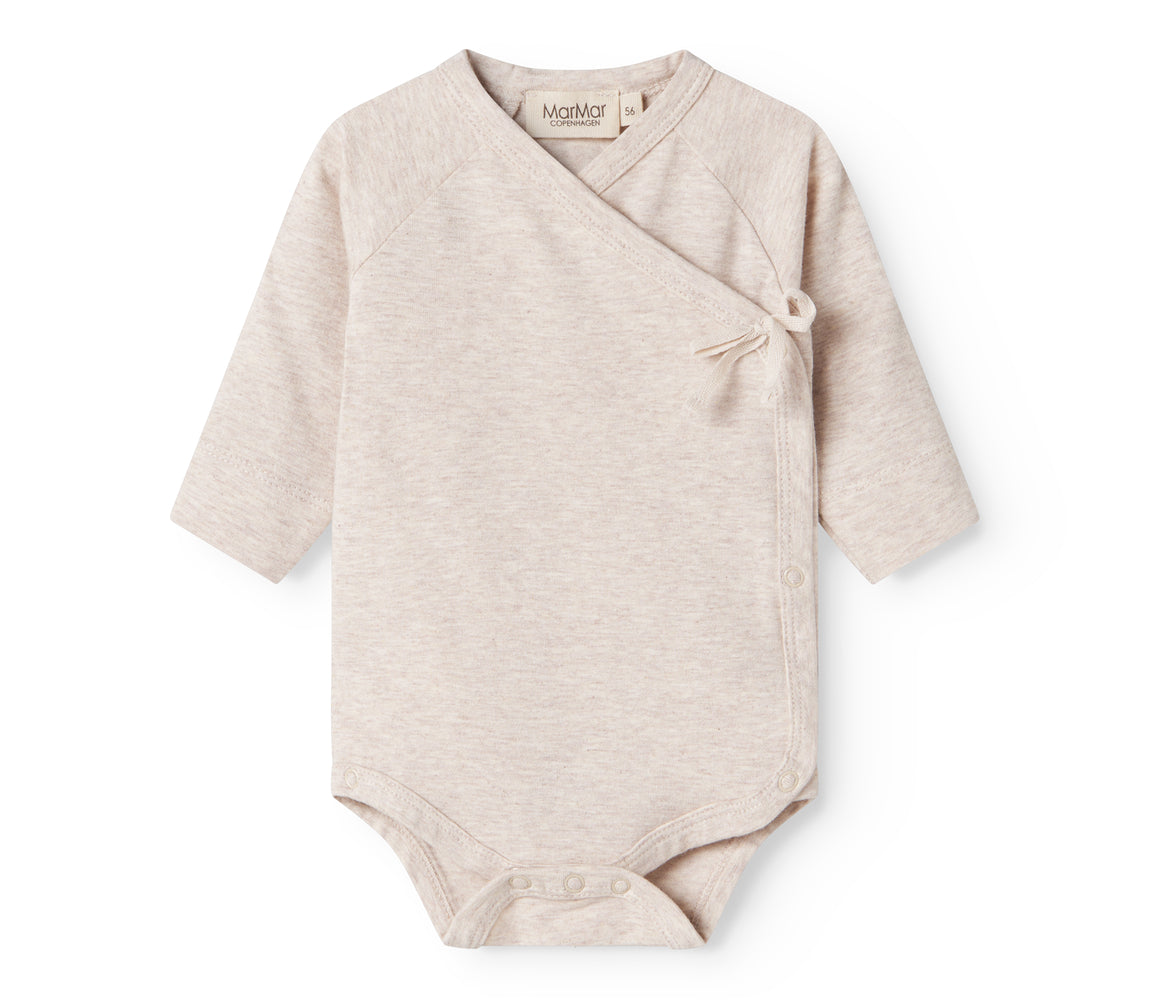 MARMAR COPENHAGEN Belita body,Newborn Beige Melert - Farmor Ingvarda