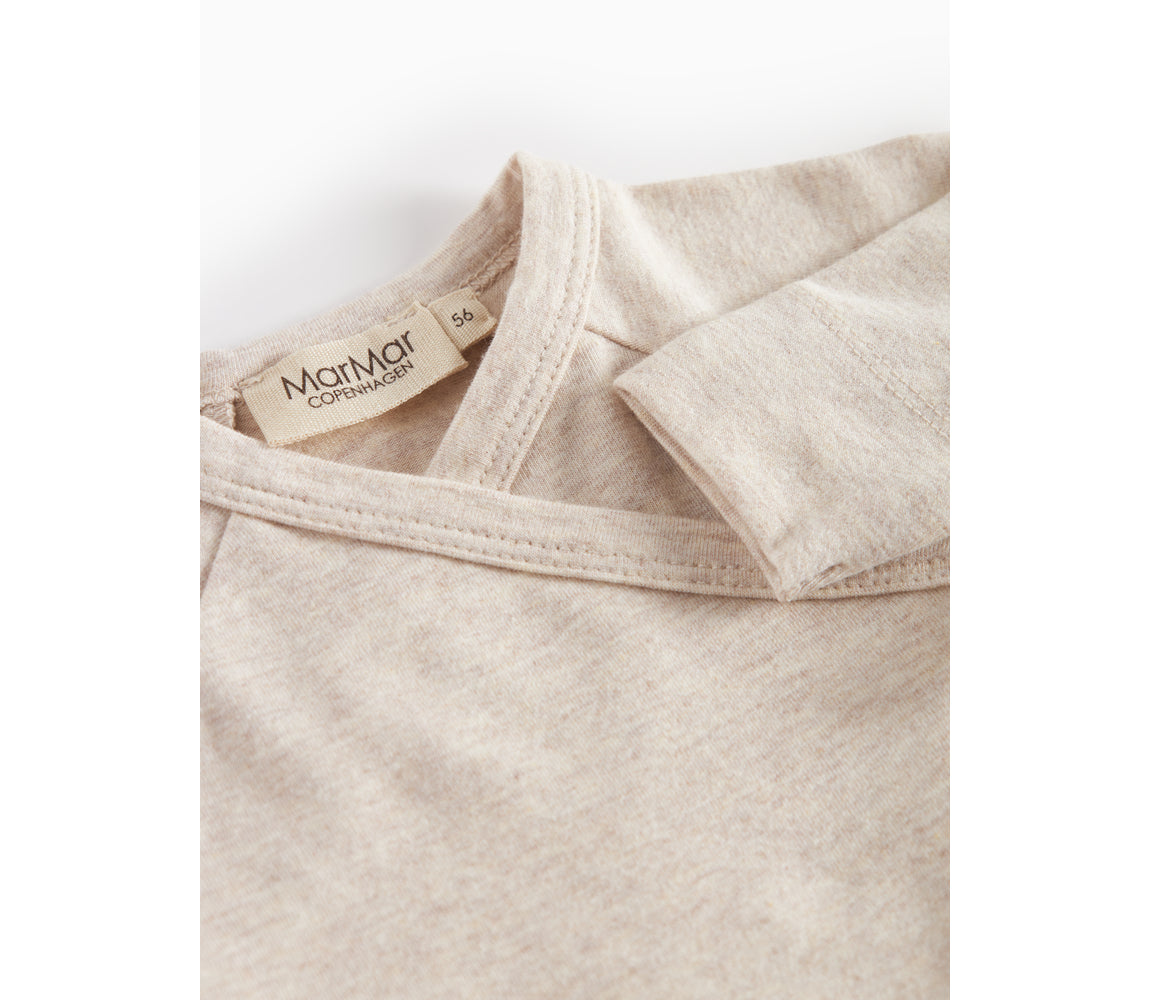 MARMAR COPENHAGEN Belita body,Newborn Beige Melert - Farmor Ingvarda