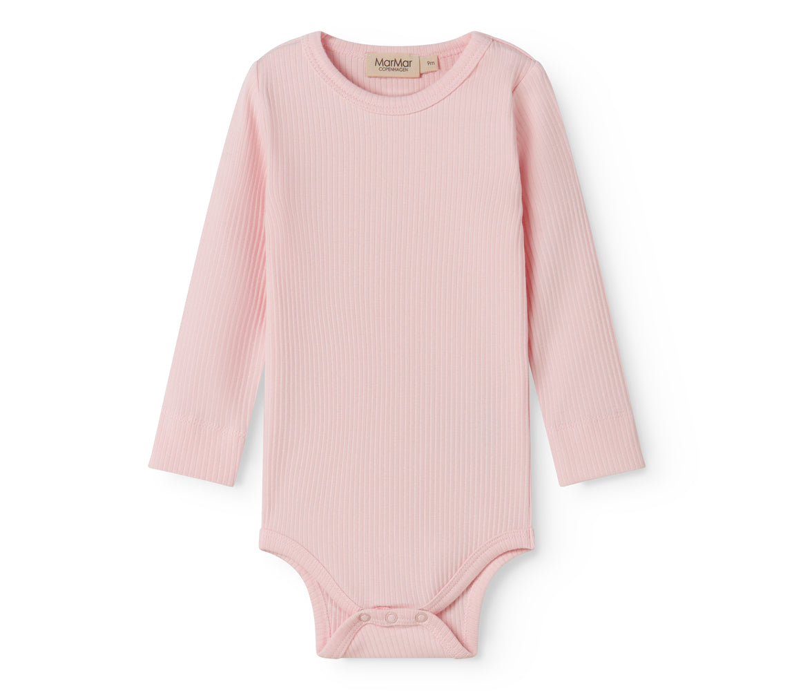 MARMAR COPENHAGEN 0-3ÅR Plain Body LS Rosa - Farmor Ingvarda