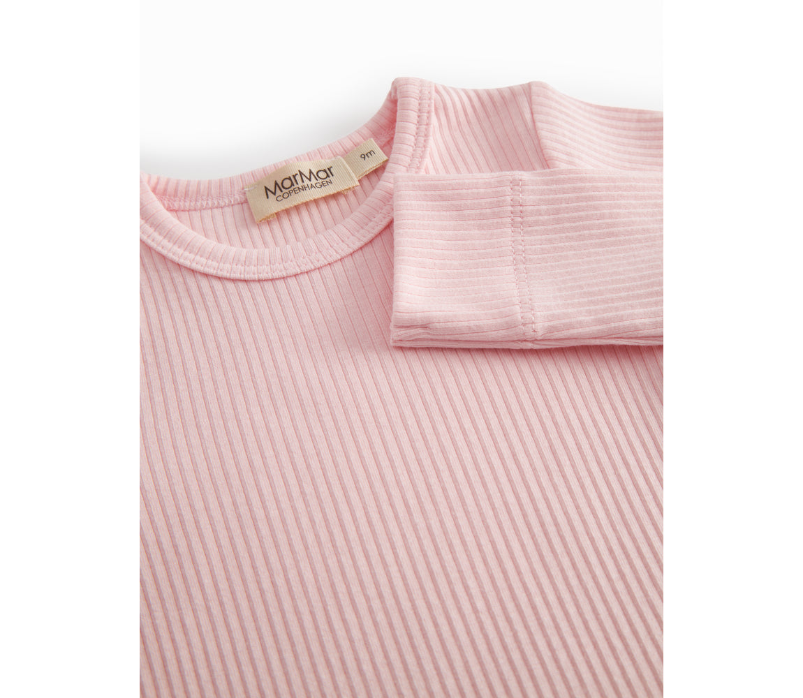 MARMAR COPENHAGEN 0-3ÅR Plain Body LS Rosa - Farmor Ingvarda