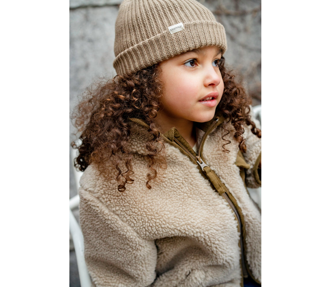 MARMAR COPENHAGEN 3-12ÅR Atlas Beanie Brun - Farmor Ingvarda