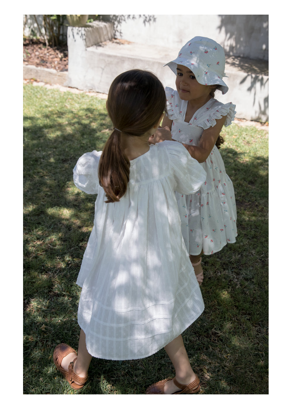 MARMAR COPENHAGEN 3-12ÅR Duky Dress Offwhite - Farmor Ingvarda