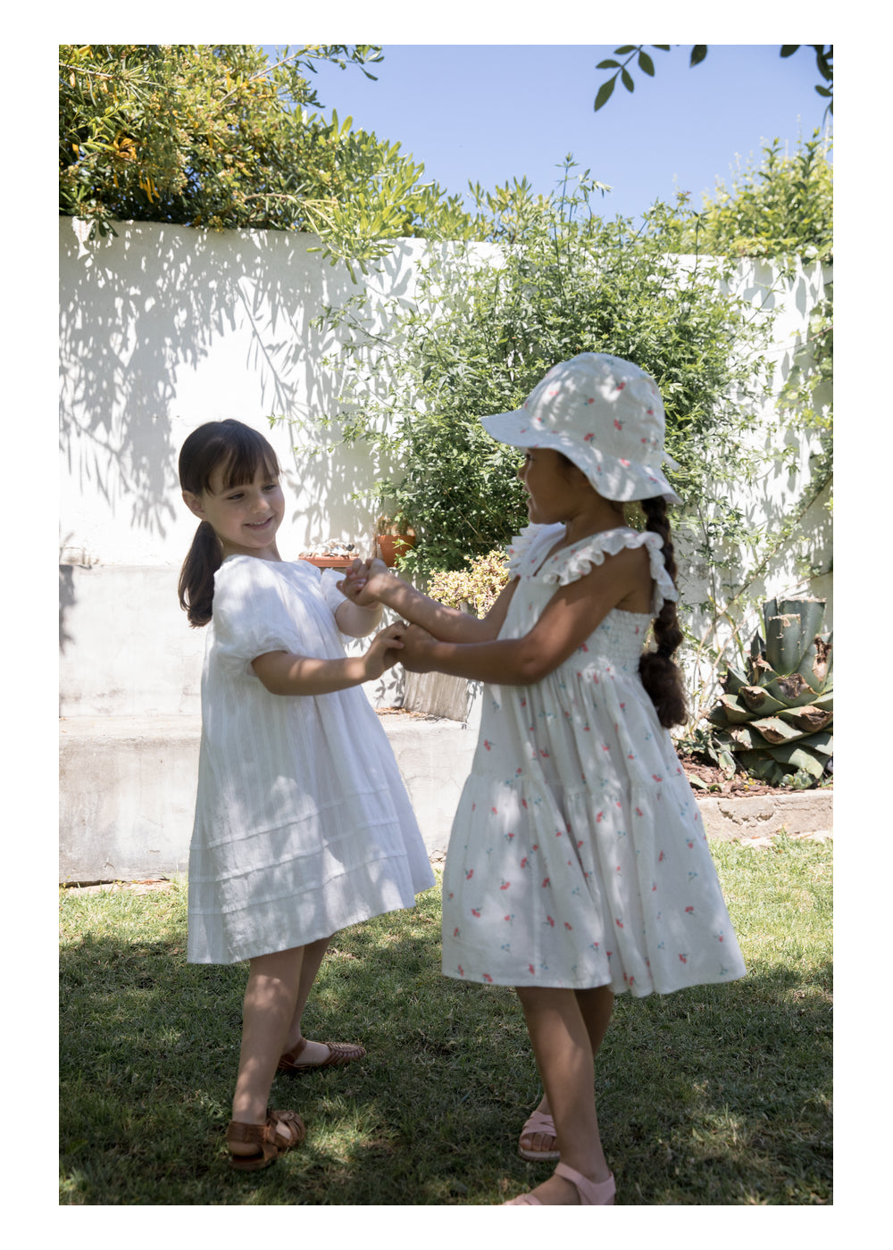 MARMAR COPENHAGEN 3-12ÅR Duky Dress Offwhite - Farmor Ingvarda