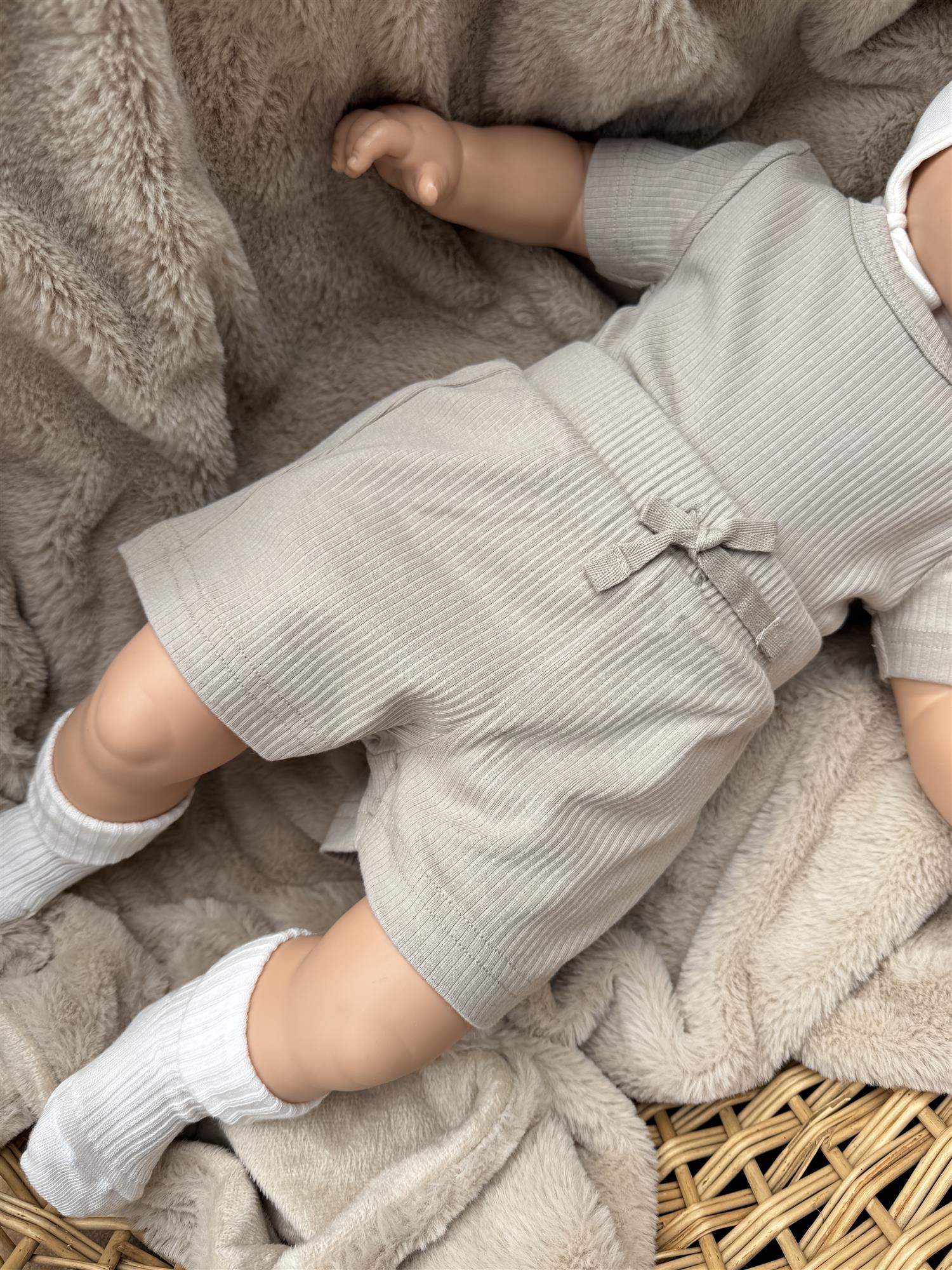MARMAR COPENHAGEN Shorts Rib Sand - Farmor Ingvarda