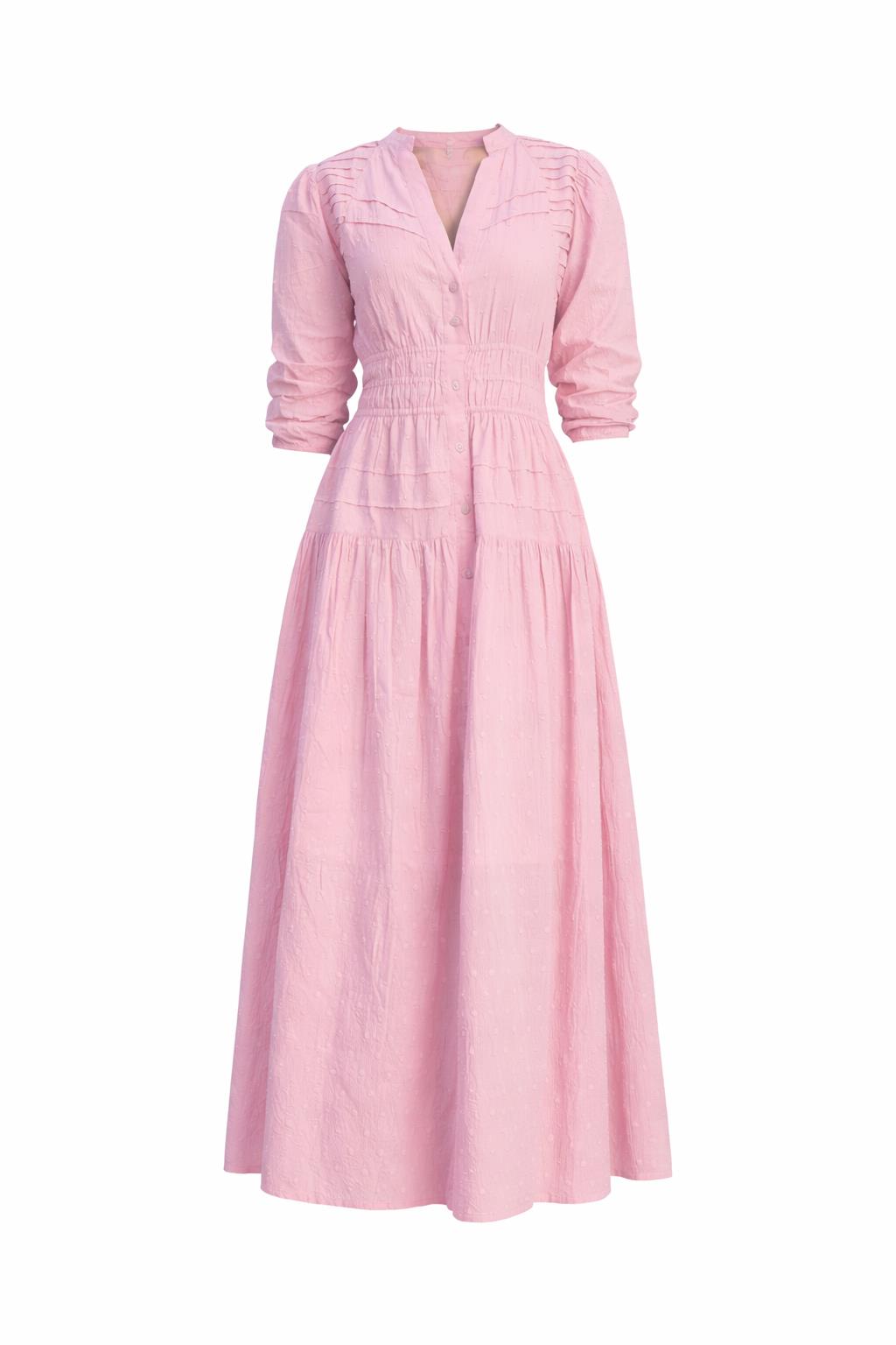 MISSMAYA Fabienne Dress La Rosa - Farmor Ingvarda