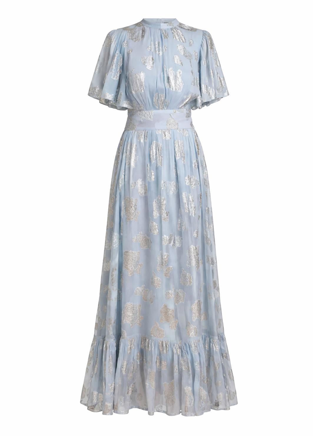 MISSMAYA Heena Dress Starlight Lurex - Farmor Ingvarda
