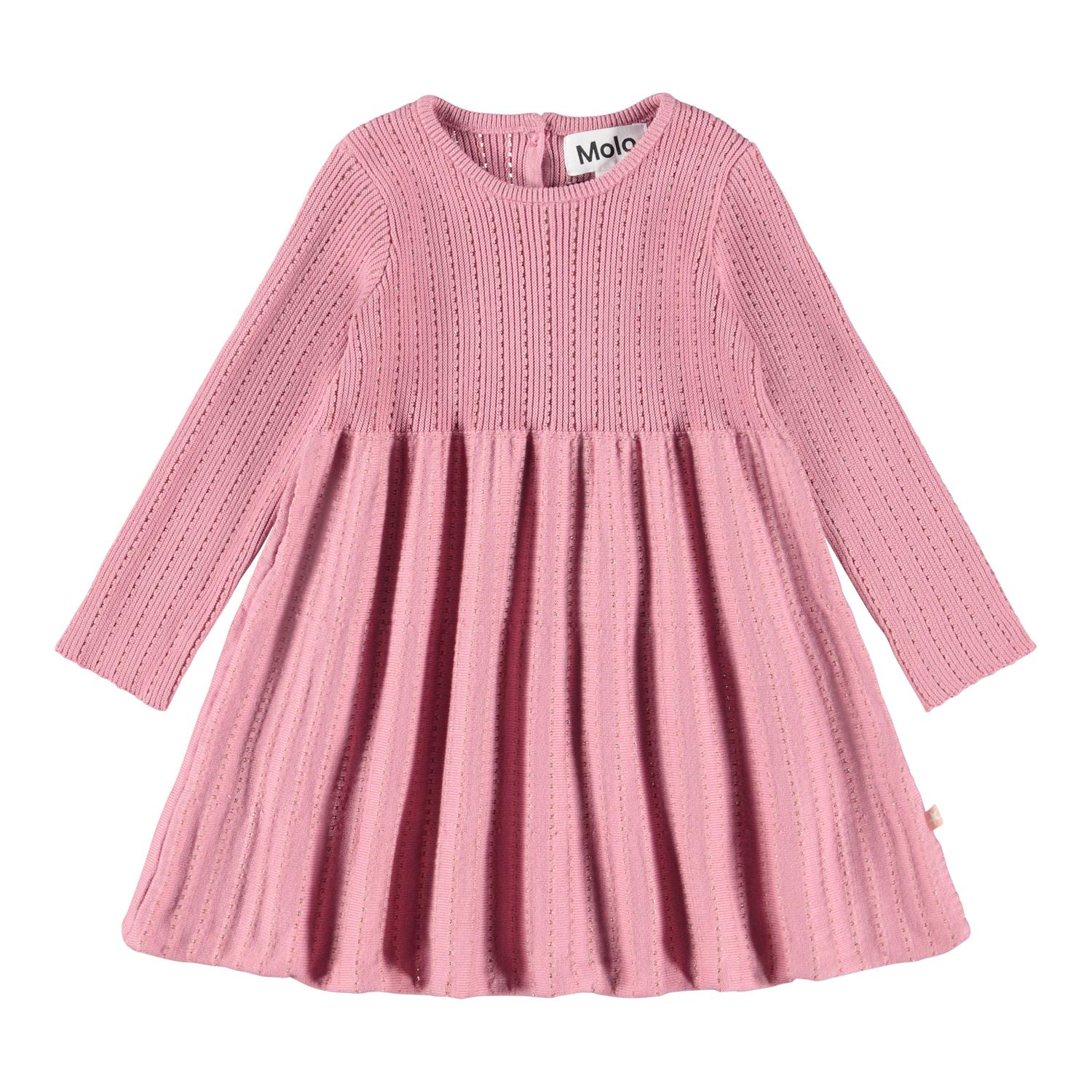 MOLO 0-4ÅR Cass Kjole,Baby Rosa - Farmor Ingvarda