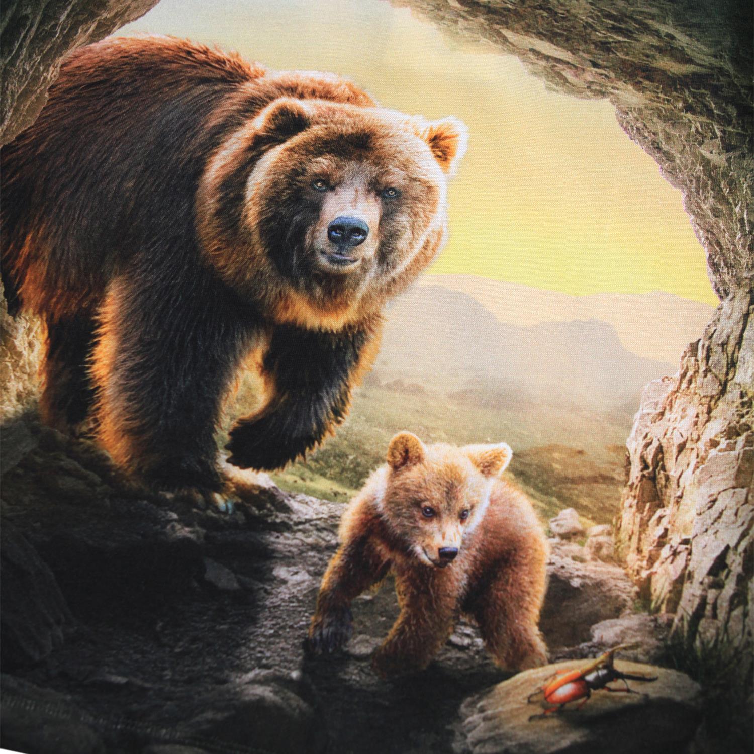 MOLO 4-12ÅR Reif genser,Bears Oliven - Farmor Ingvarda
