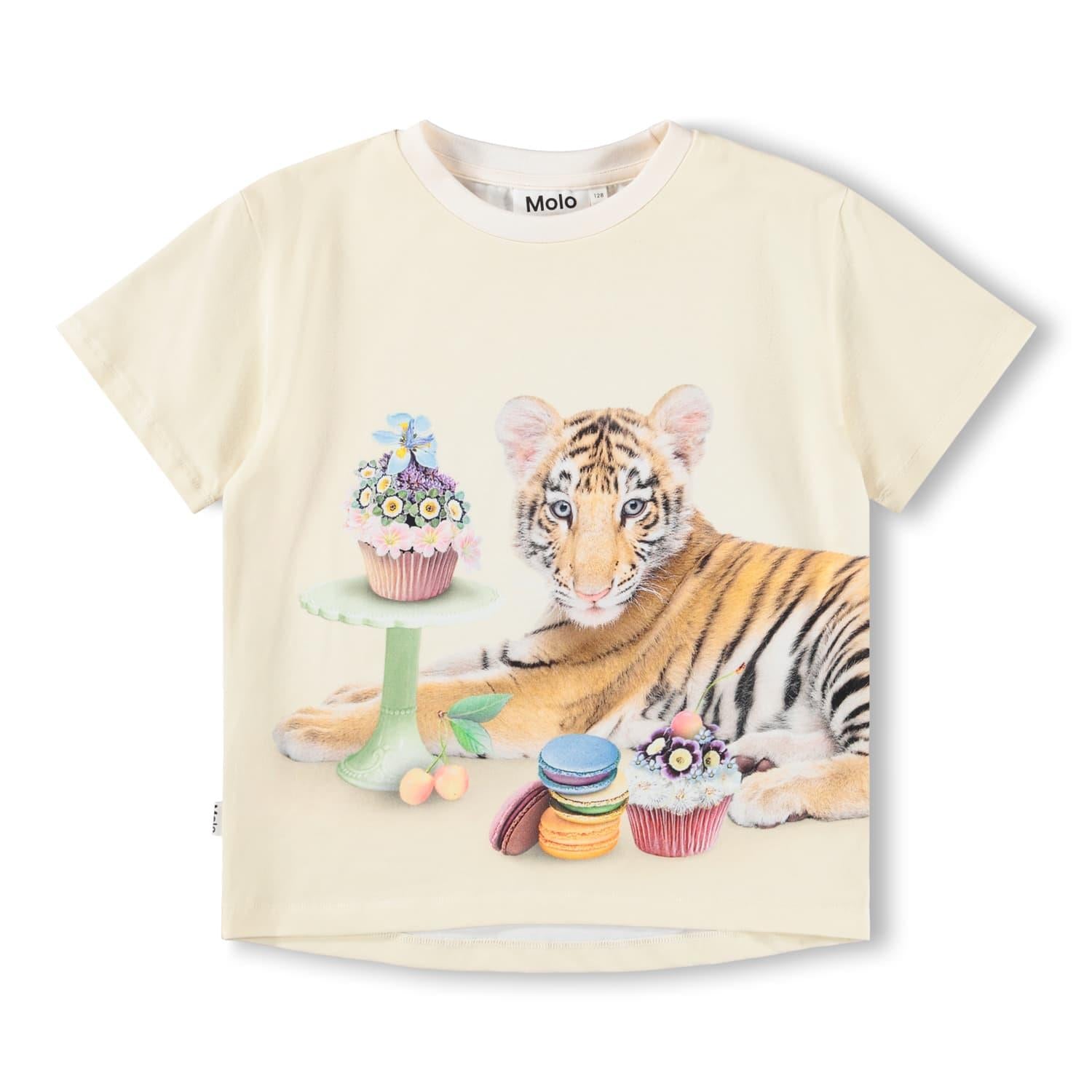 MOLO 4-12ÅR Rie T-skjorte, Cupcake - Farmor Ingvarda