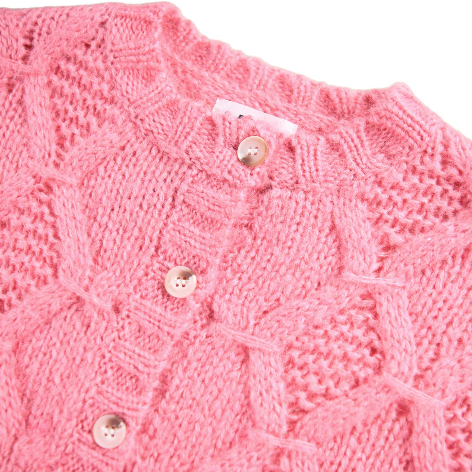 MOLO 4-12ÅR Gracelyn Cardigan Korall - Farmor Ingvarda